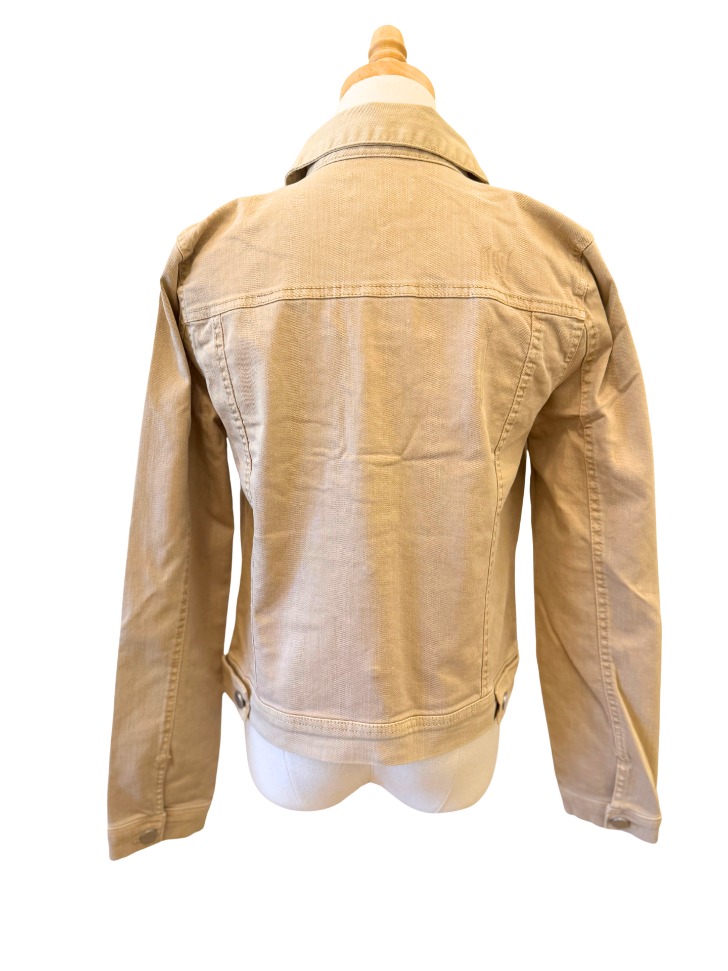 Beige Denim Jacket