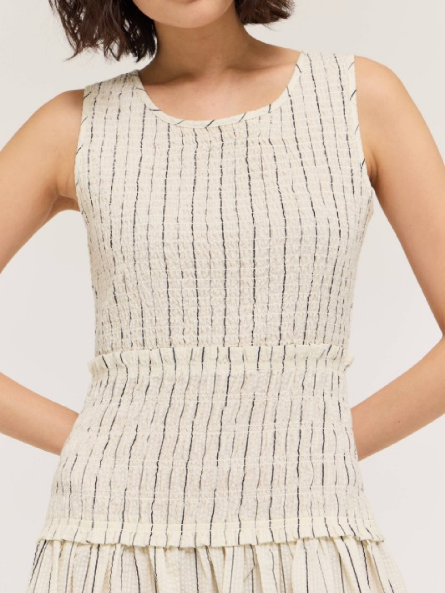 Leona Smocked Waist Dress