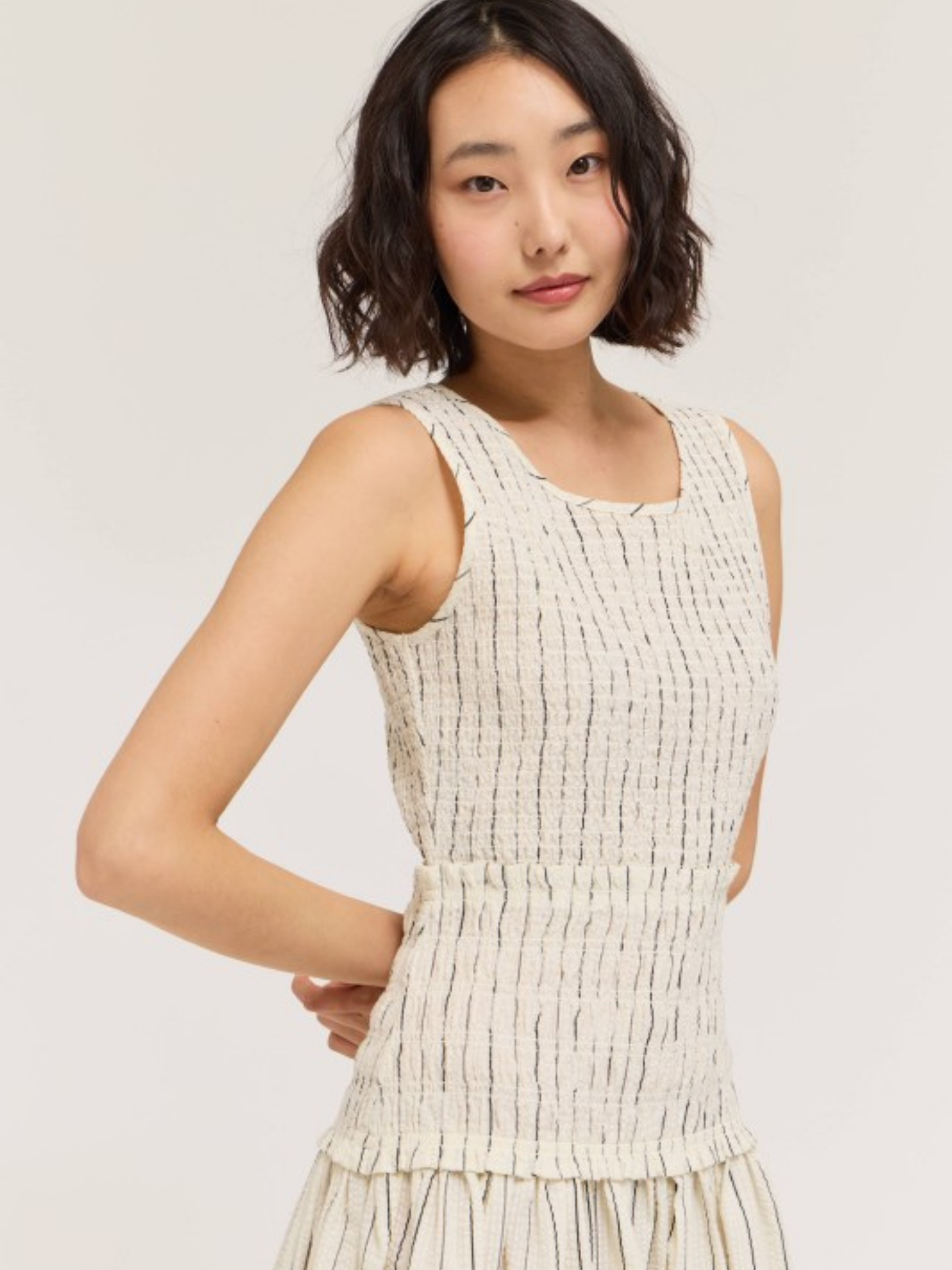 Leona Smocked Waist Dress