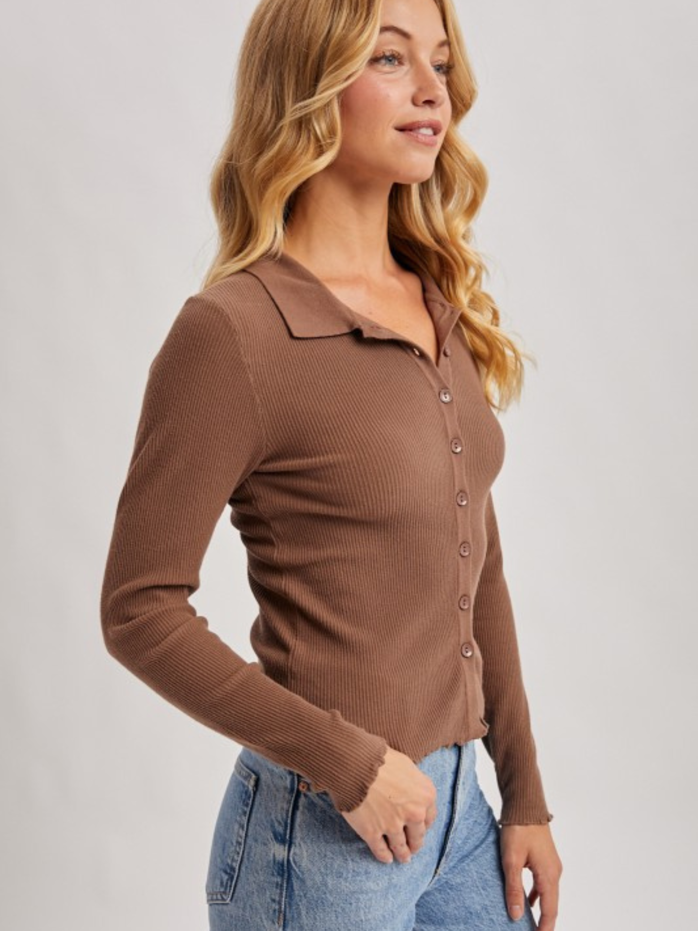 Polo Cardigan
