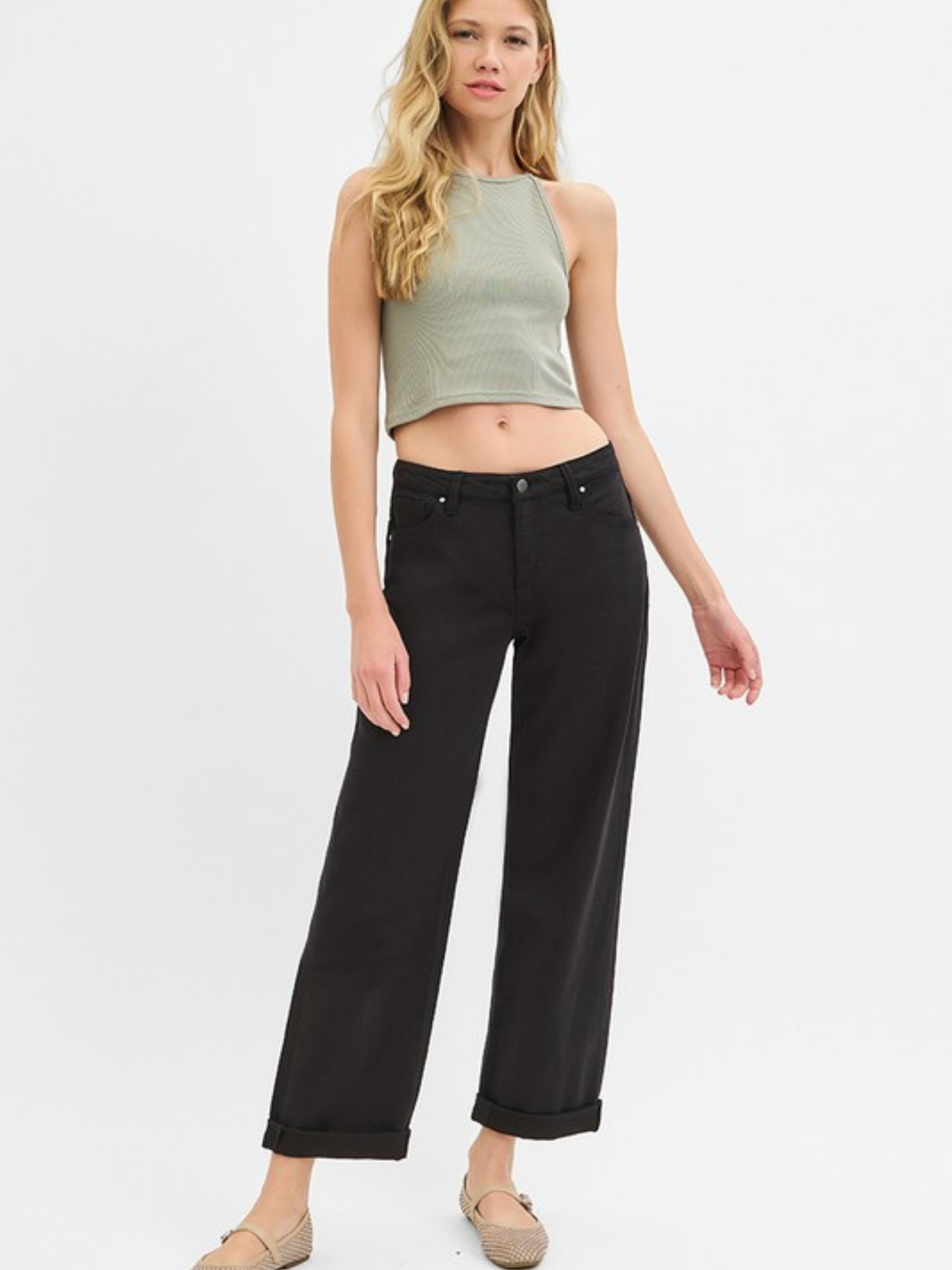 Relaxed True Black Denim