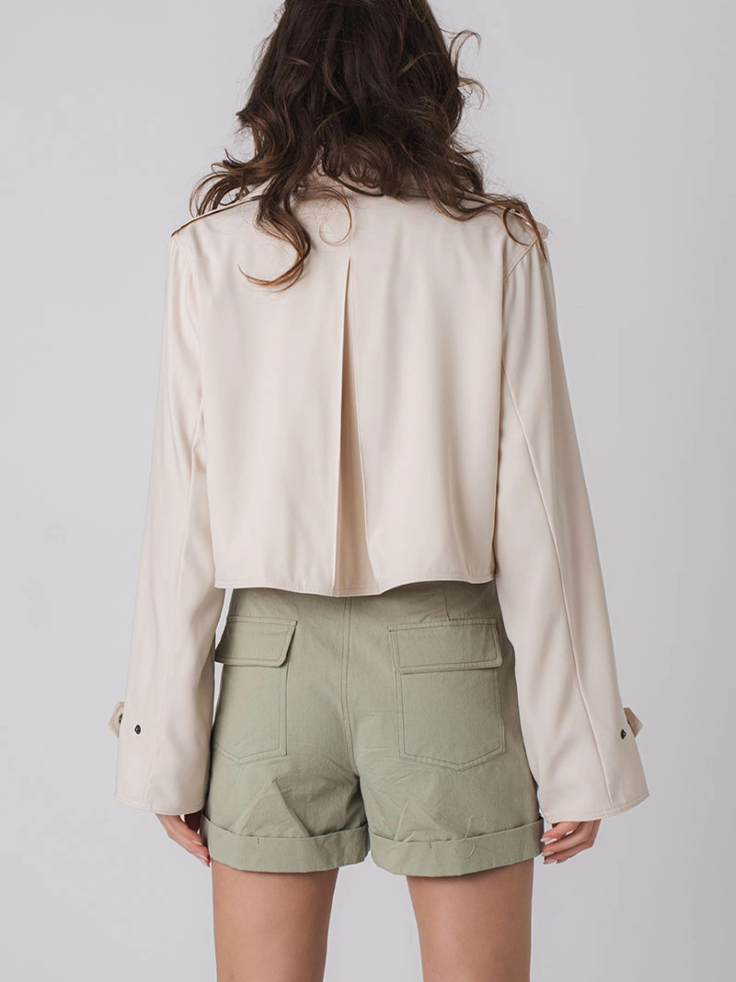 Cropped Trench - Mimi & Rae