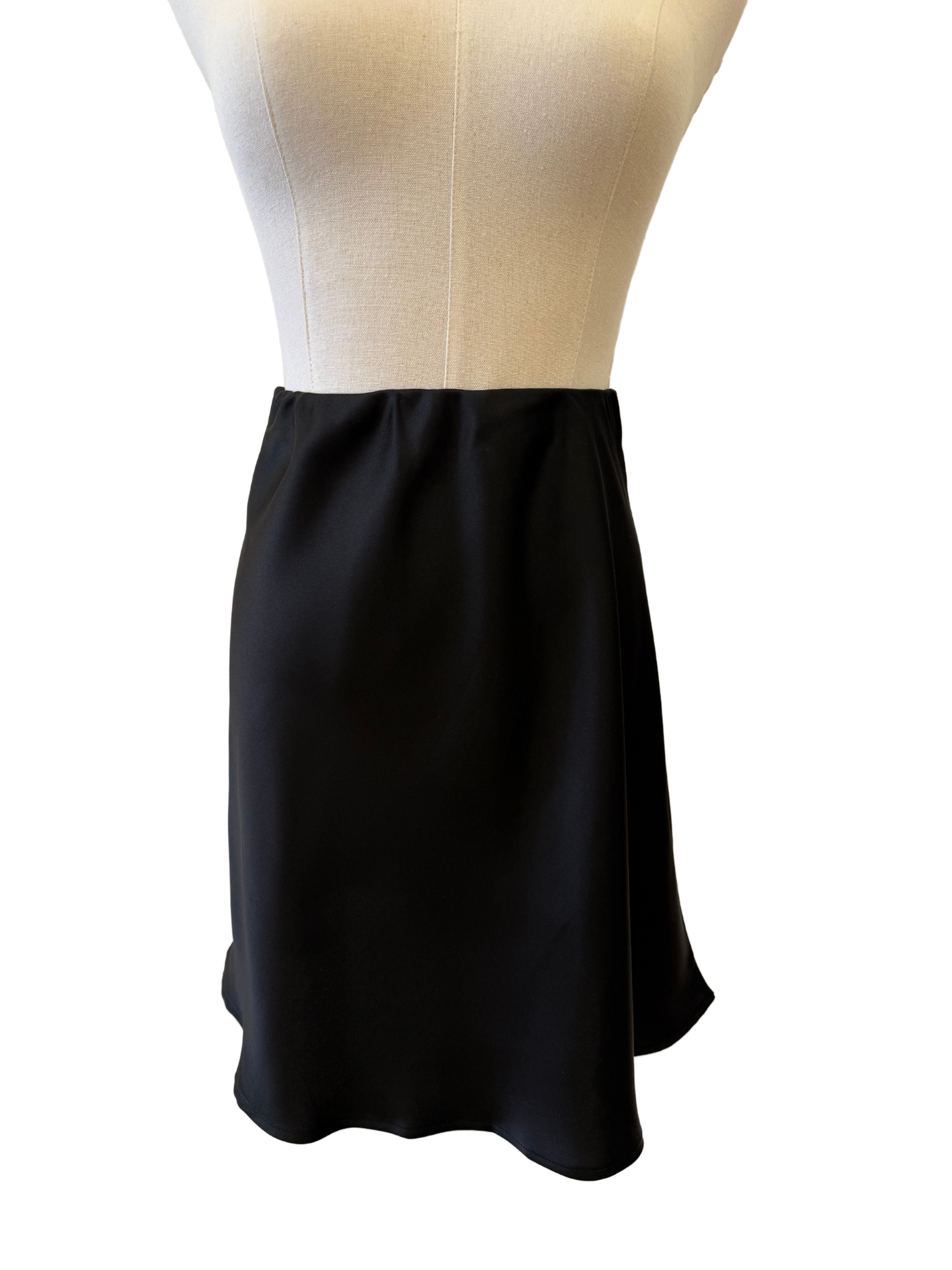 Satin Mini Skirt - Mimi & Rae