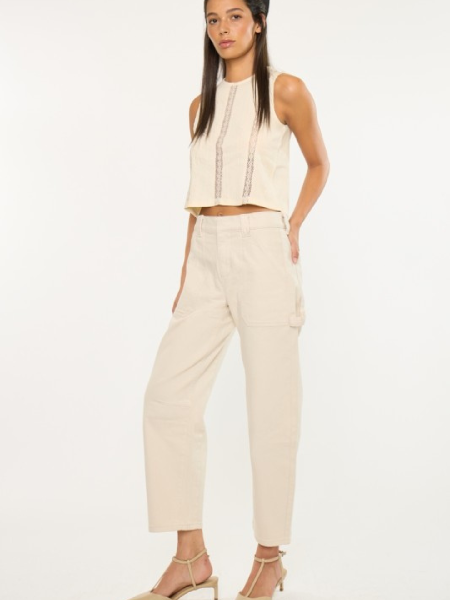 Work Barrel Pant - Mimi & Rae