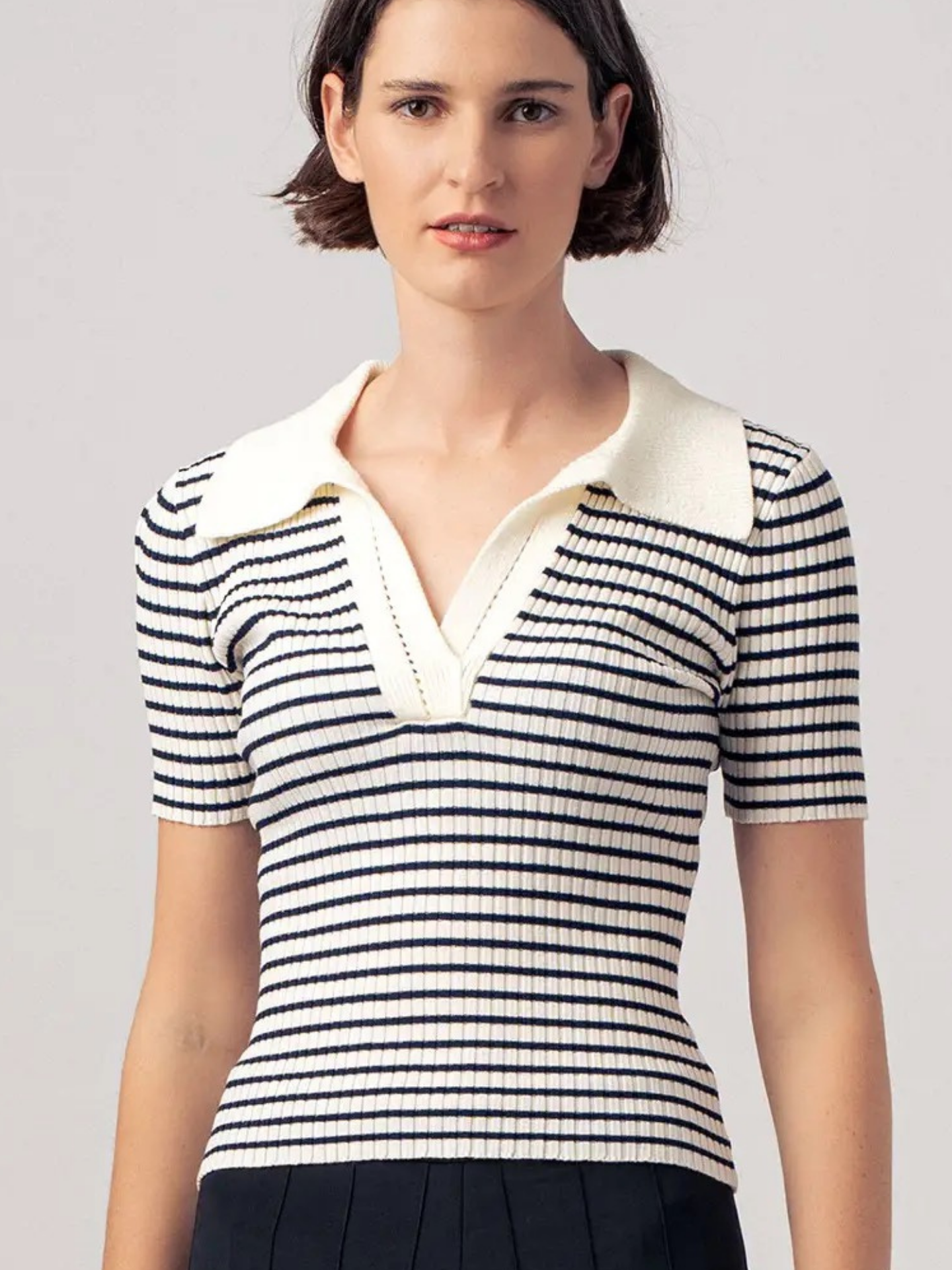 Striped Polo