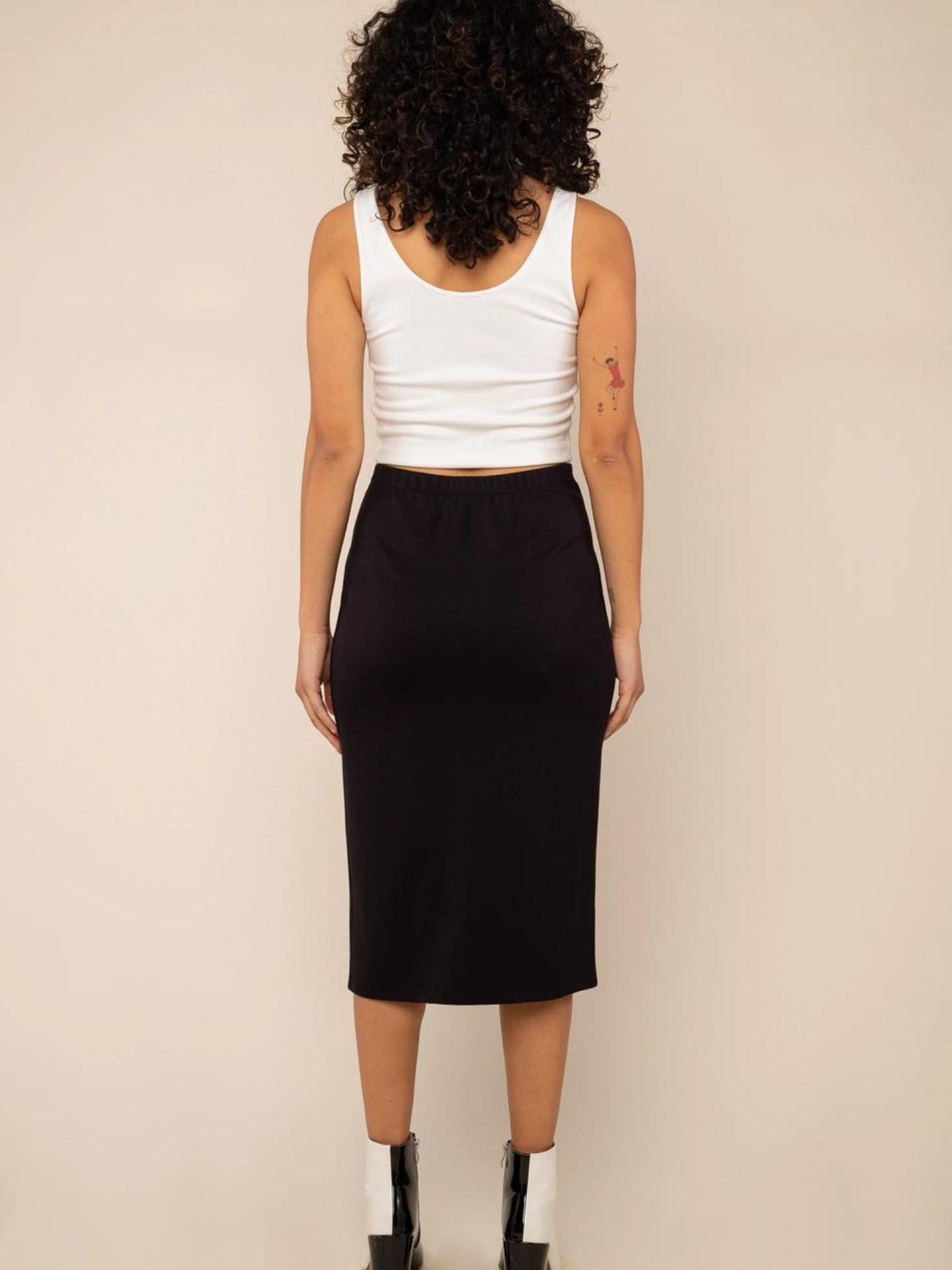 Ruched Jersey Skirt - Mimi & Rae