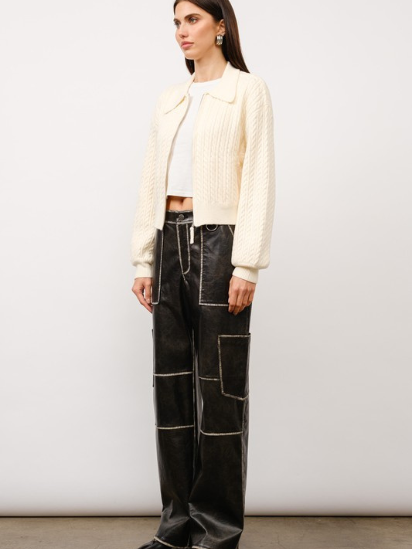 Cableknit Jacket - Mimi & Rae