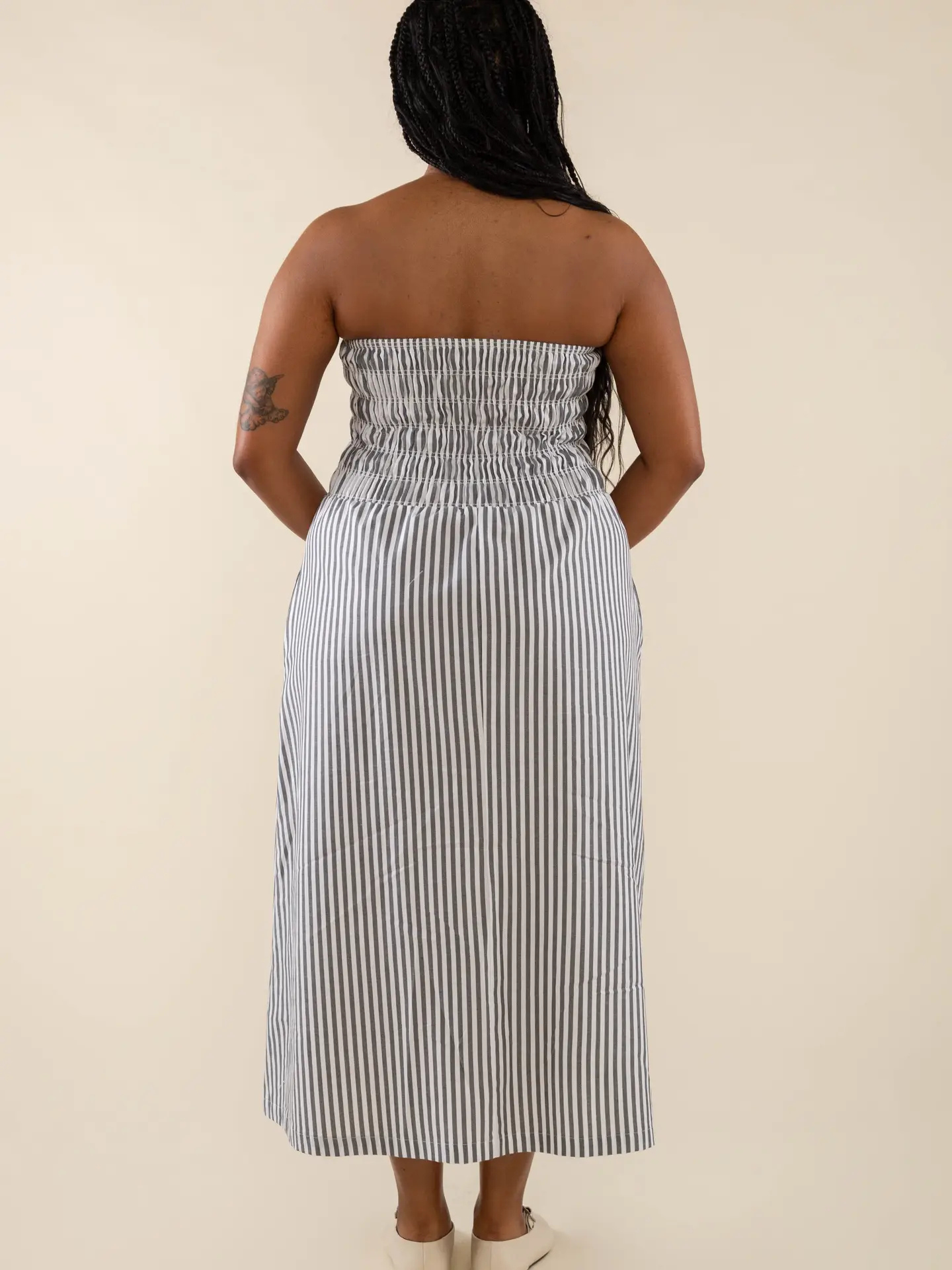 Smocked Tube Dress - Mimi & Rae