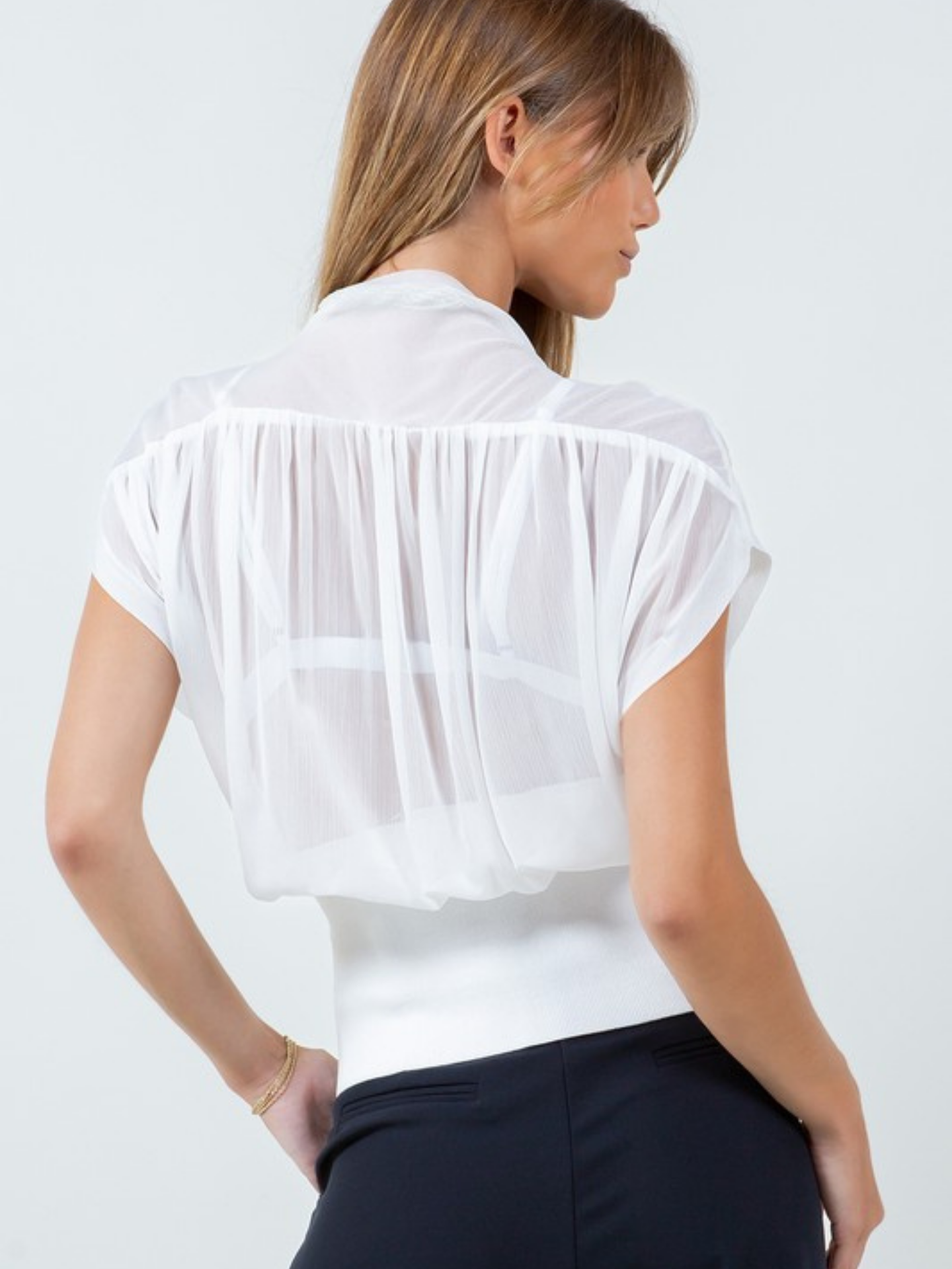 Sheer Blouse - Mimi & Rae
