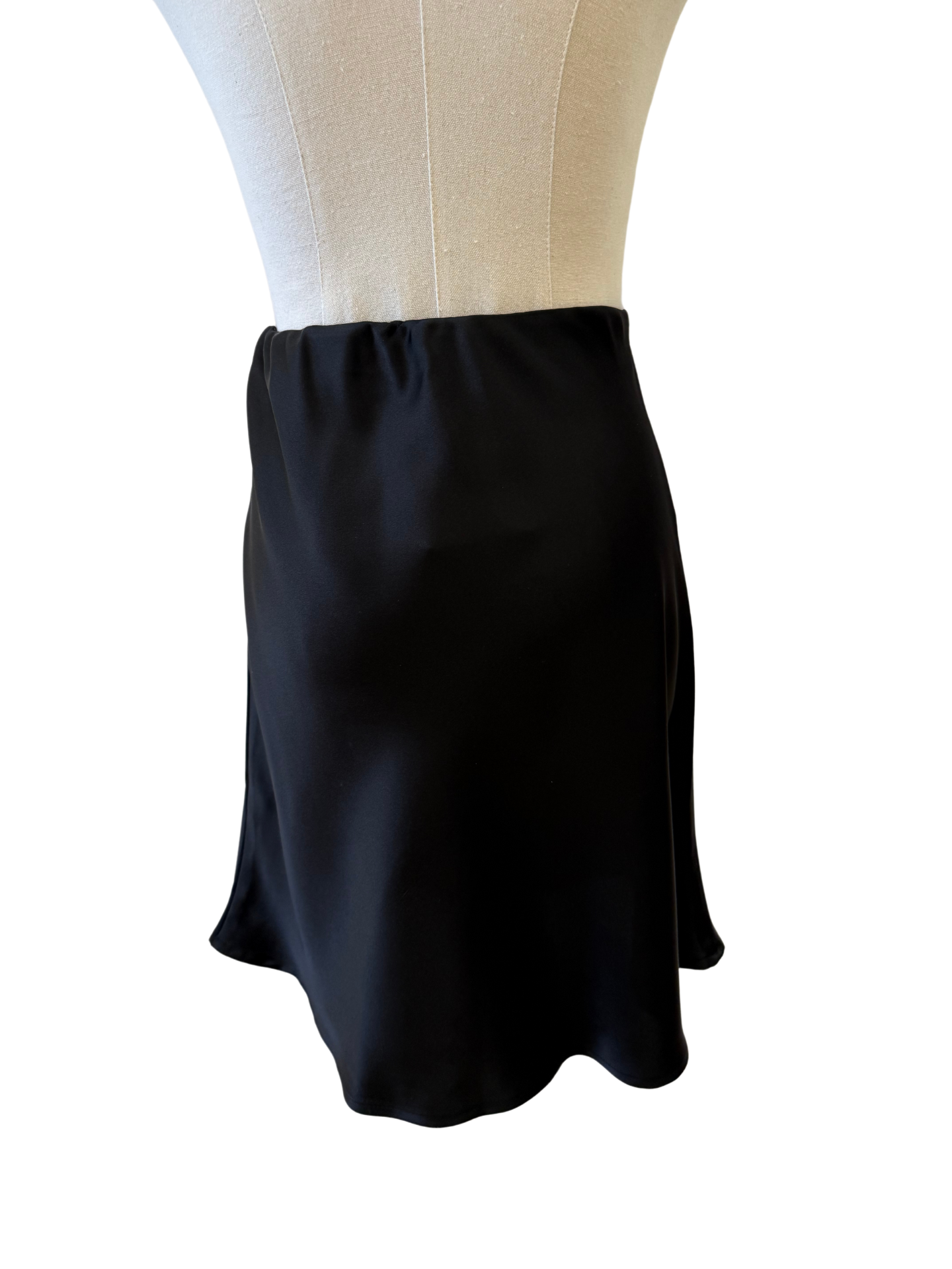 Satin Mini Skirt - Mimi & Rae