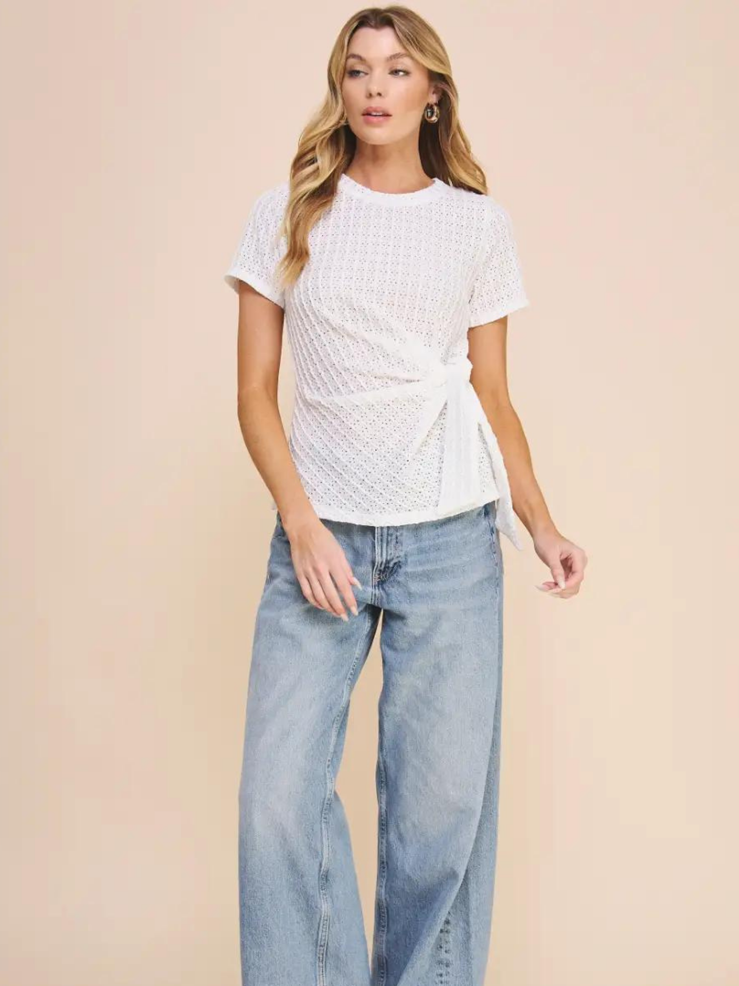 Tie Knot Blouse - Mimi & Rae