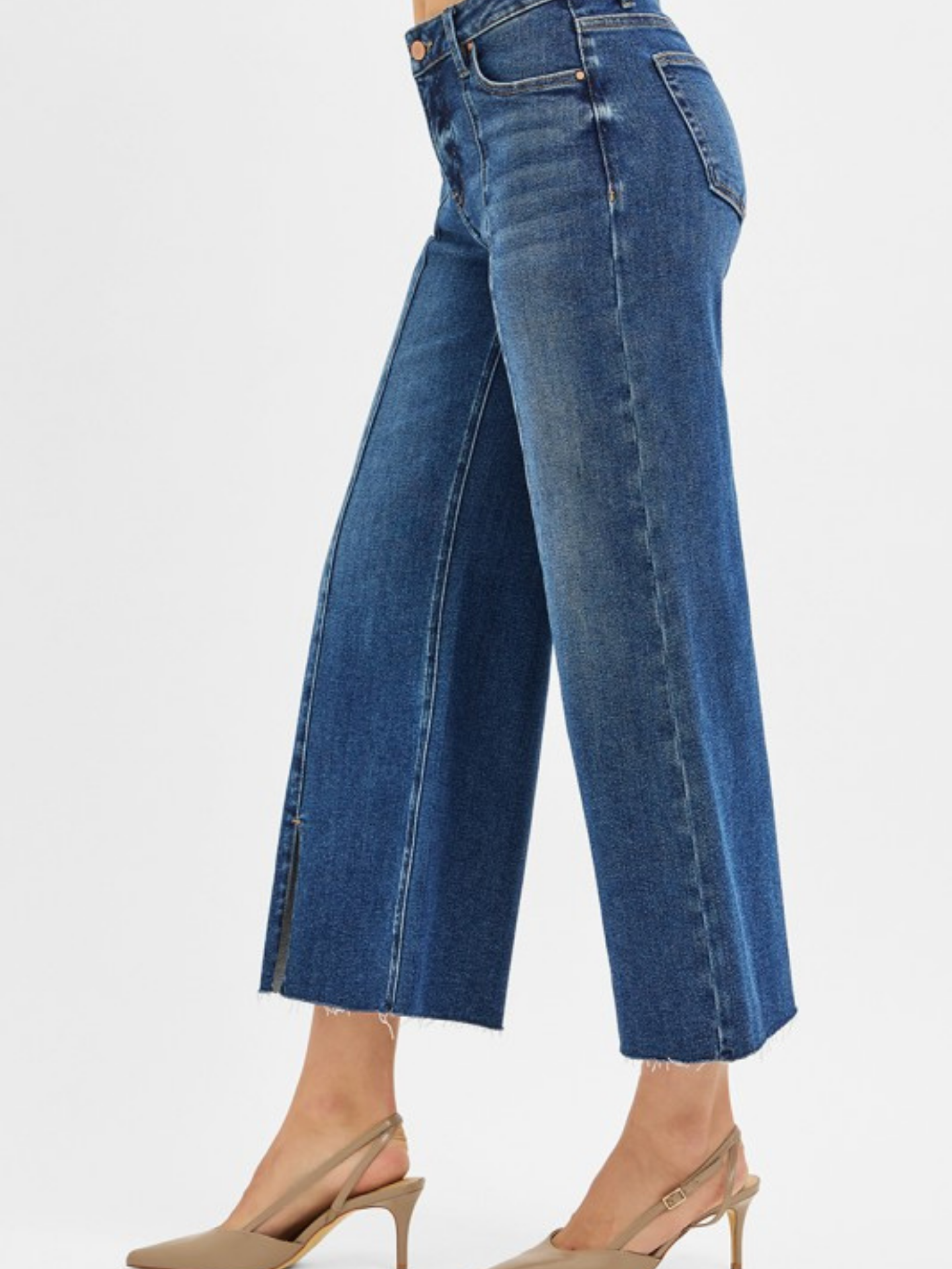 Margaret Split Hem Denim