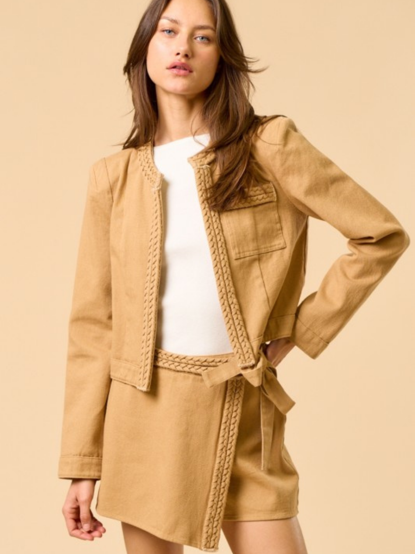 Braided Clay Jacket