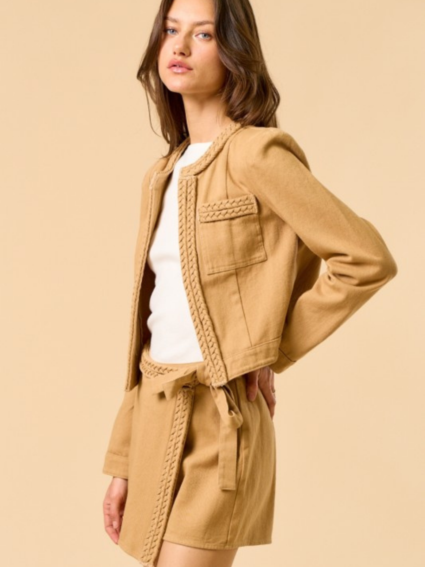 Braided Clay Jacket