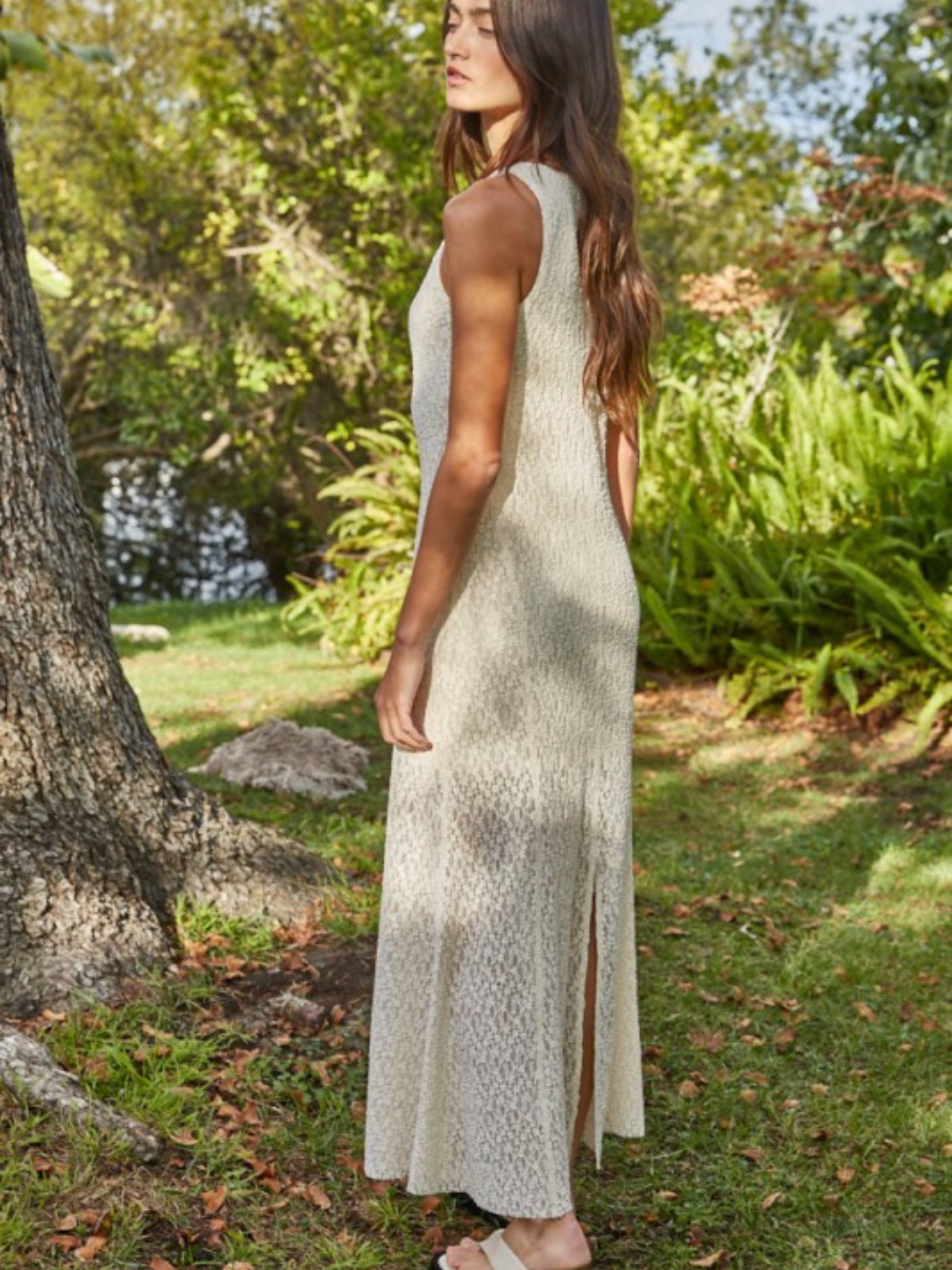 Lillian Lace Maxi Dress