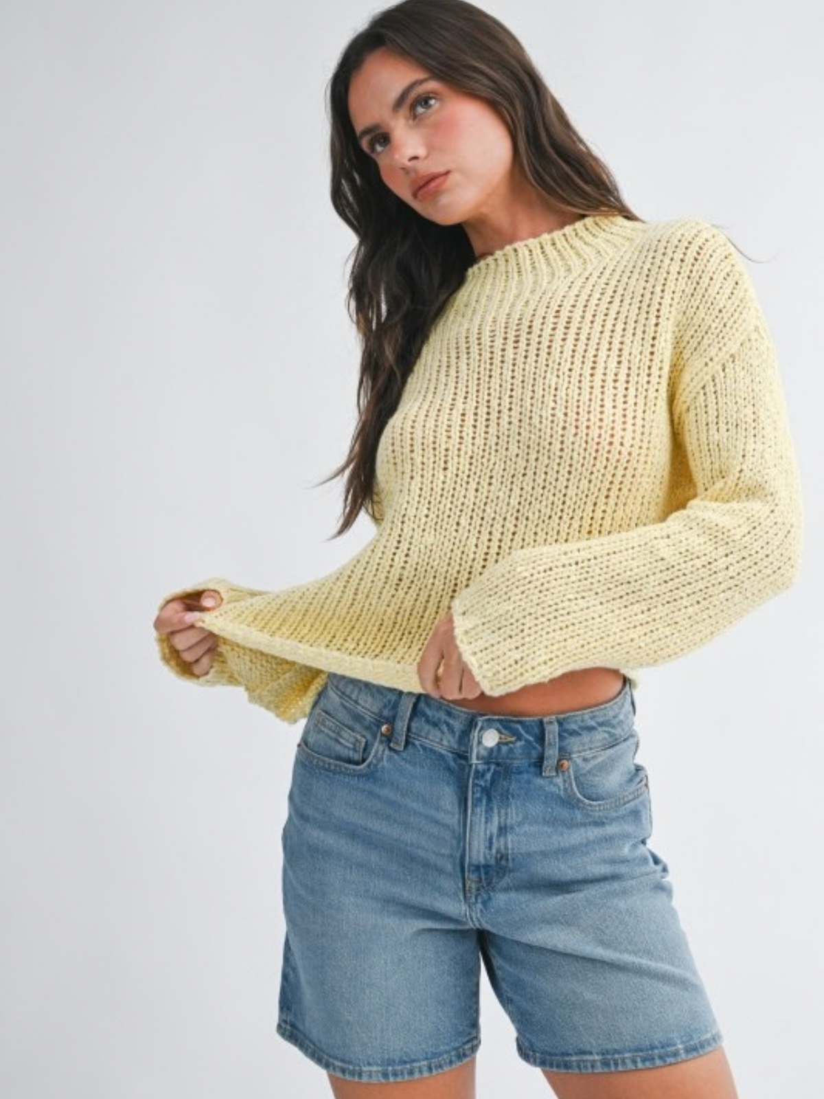 Chunky Crochet Sweater