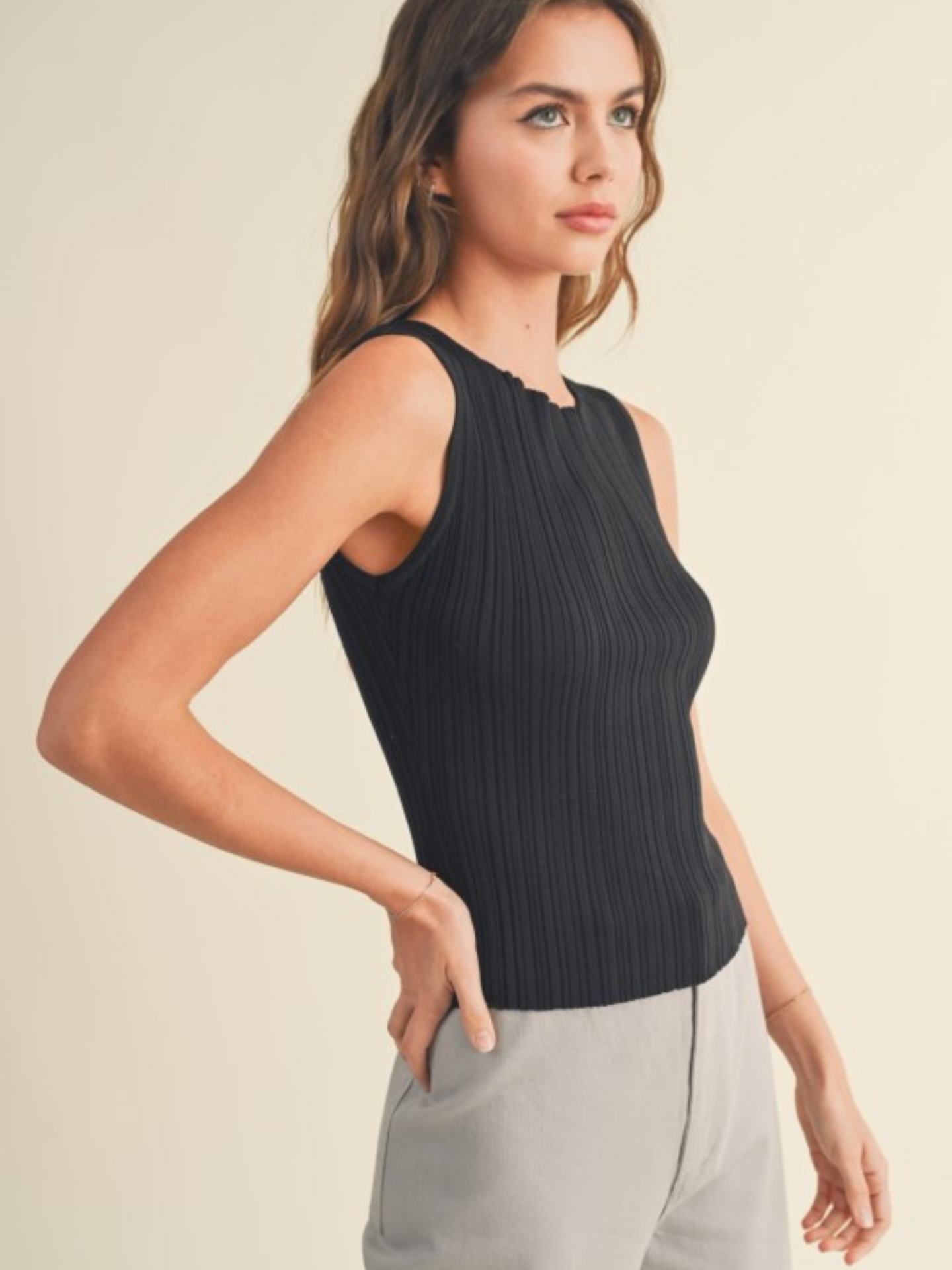 Margie Ribbed Tank