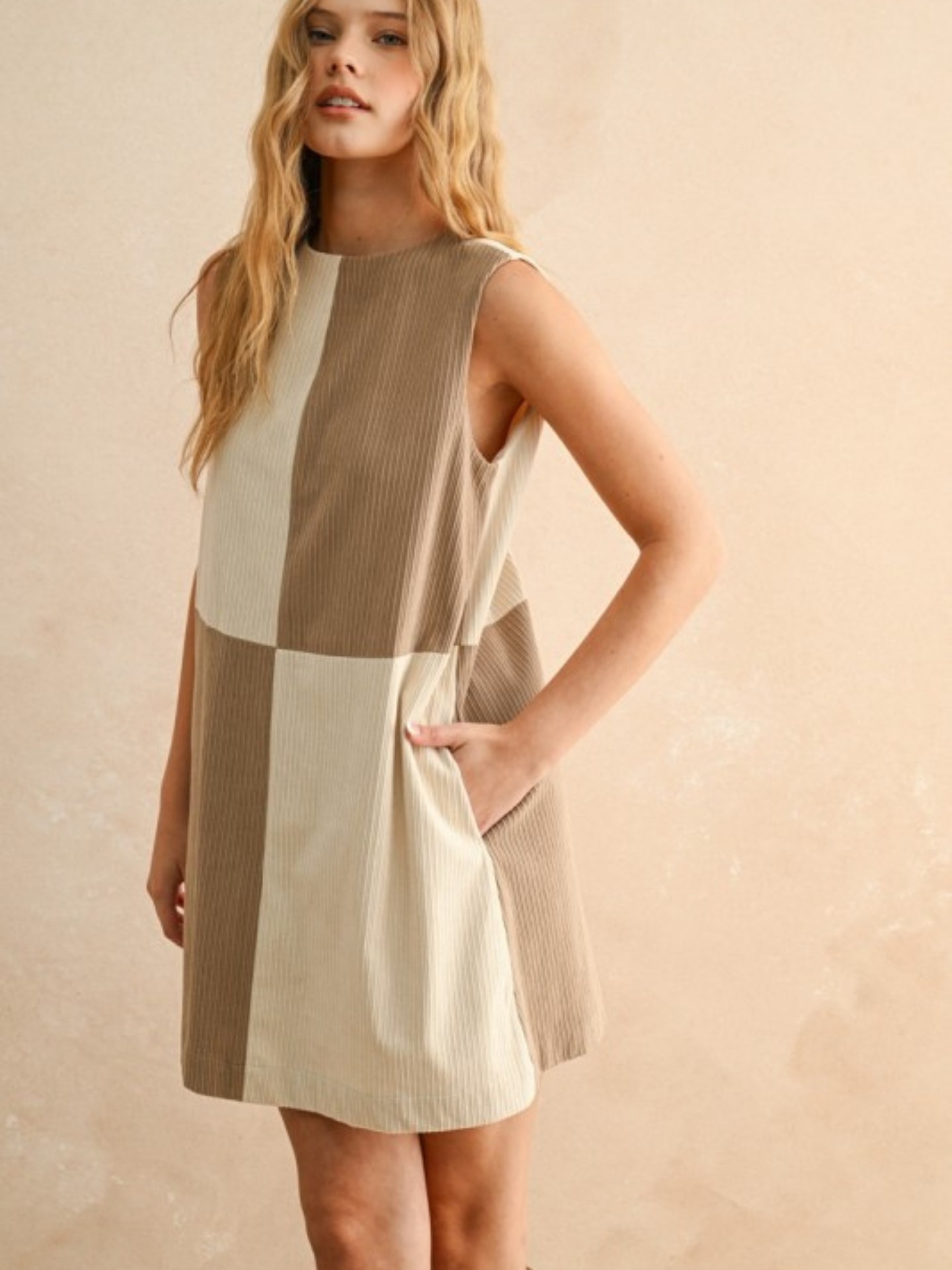Corduroy Shift Dress