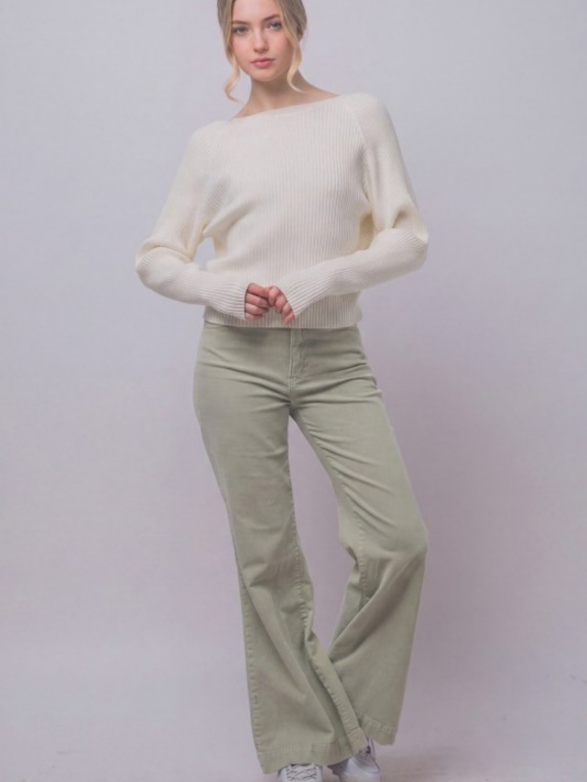 Twist Back Sweater