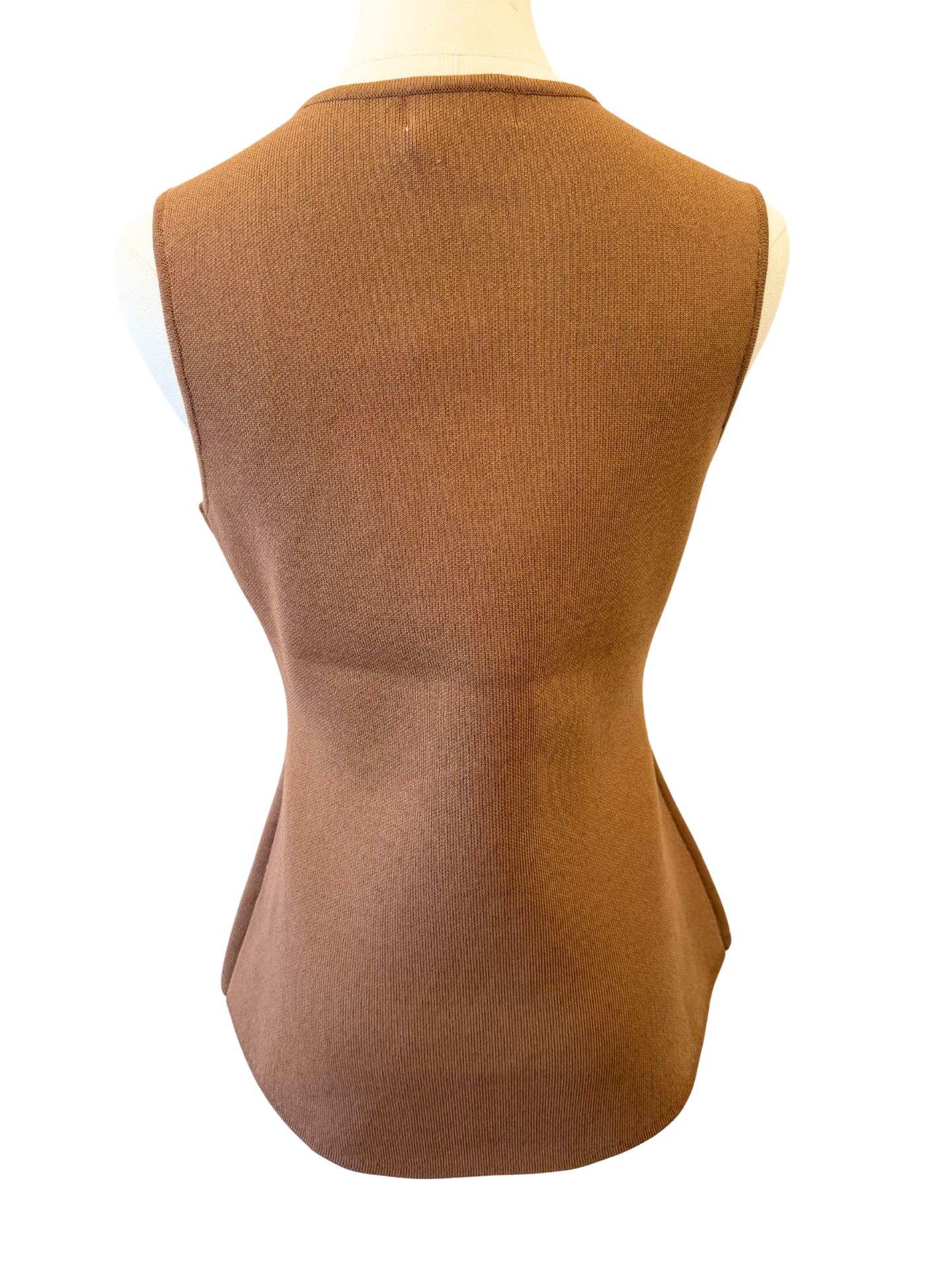 Asymmetrical Knit Vest - Mimi & Rae