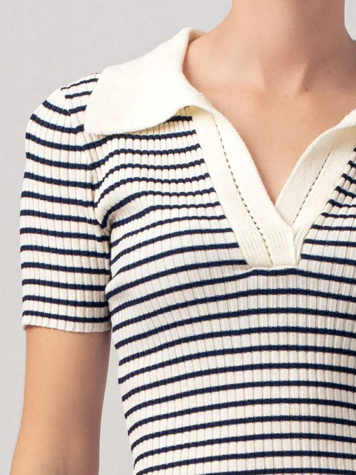 Striped Polo
