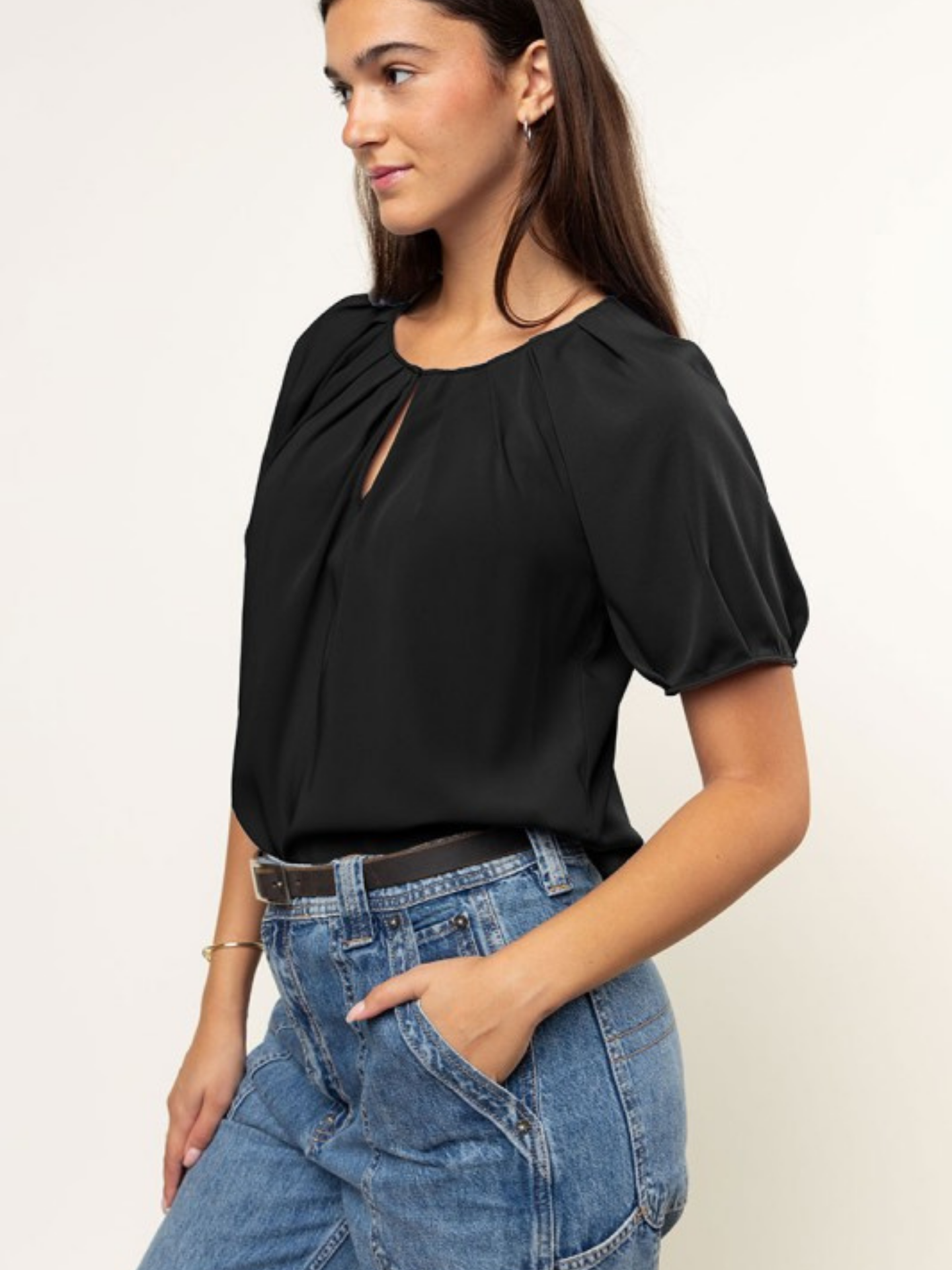Bubble Raglan Sleeve Top - Mimi & Rae