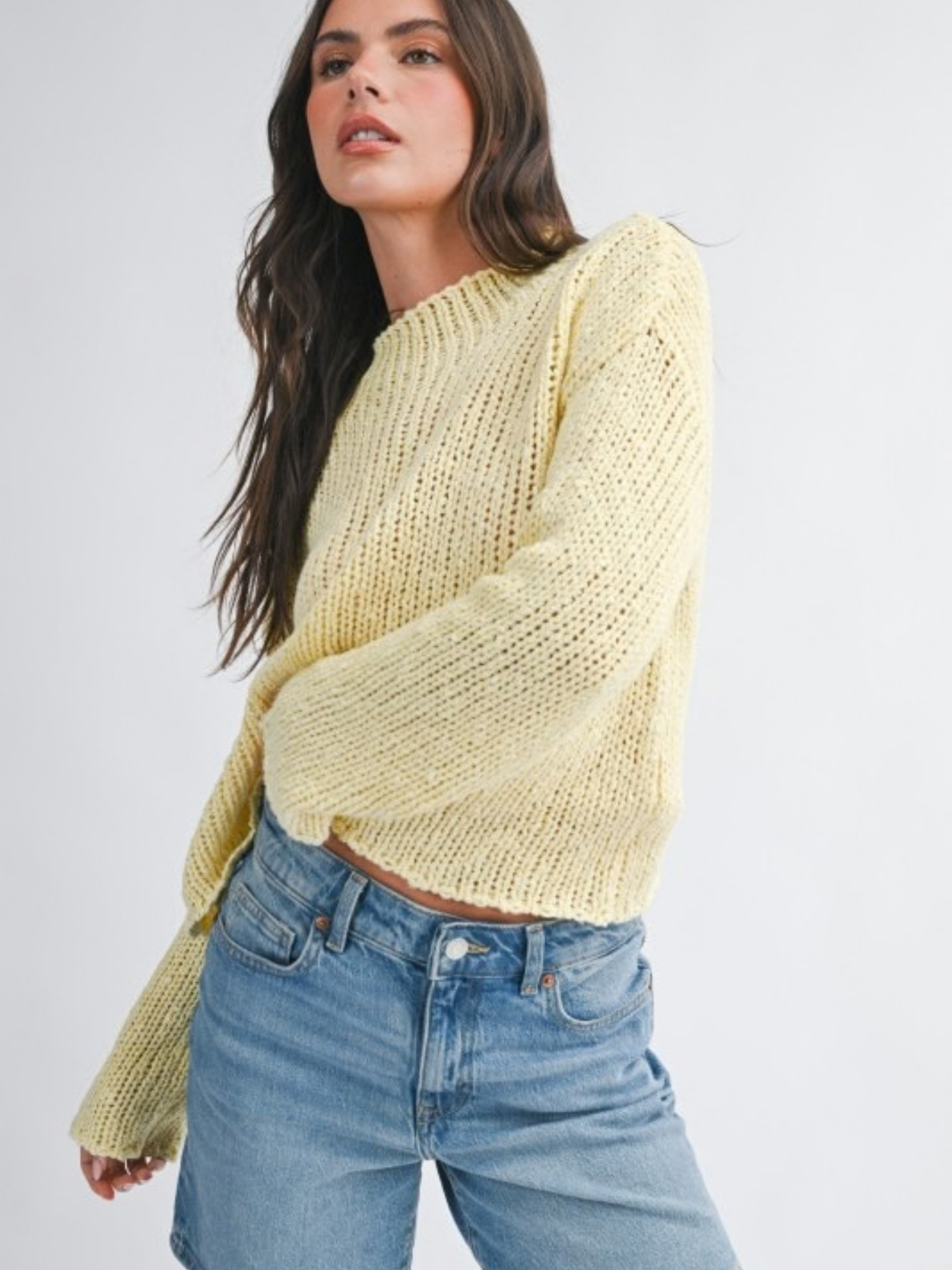 Chunky Crochet Sweater