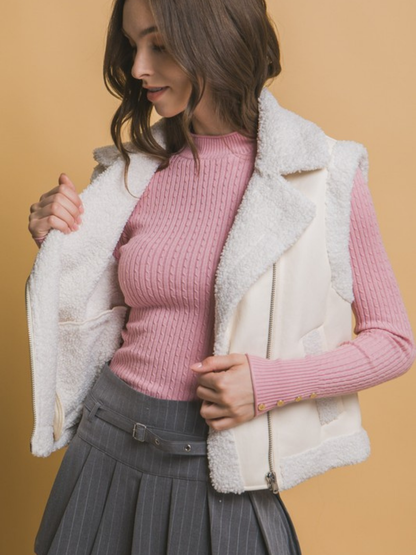 Sherpa Vest - Mimi & Rae