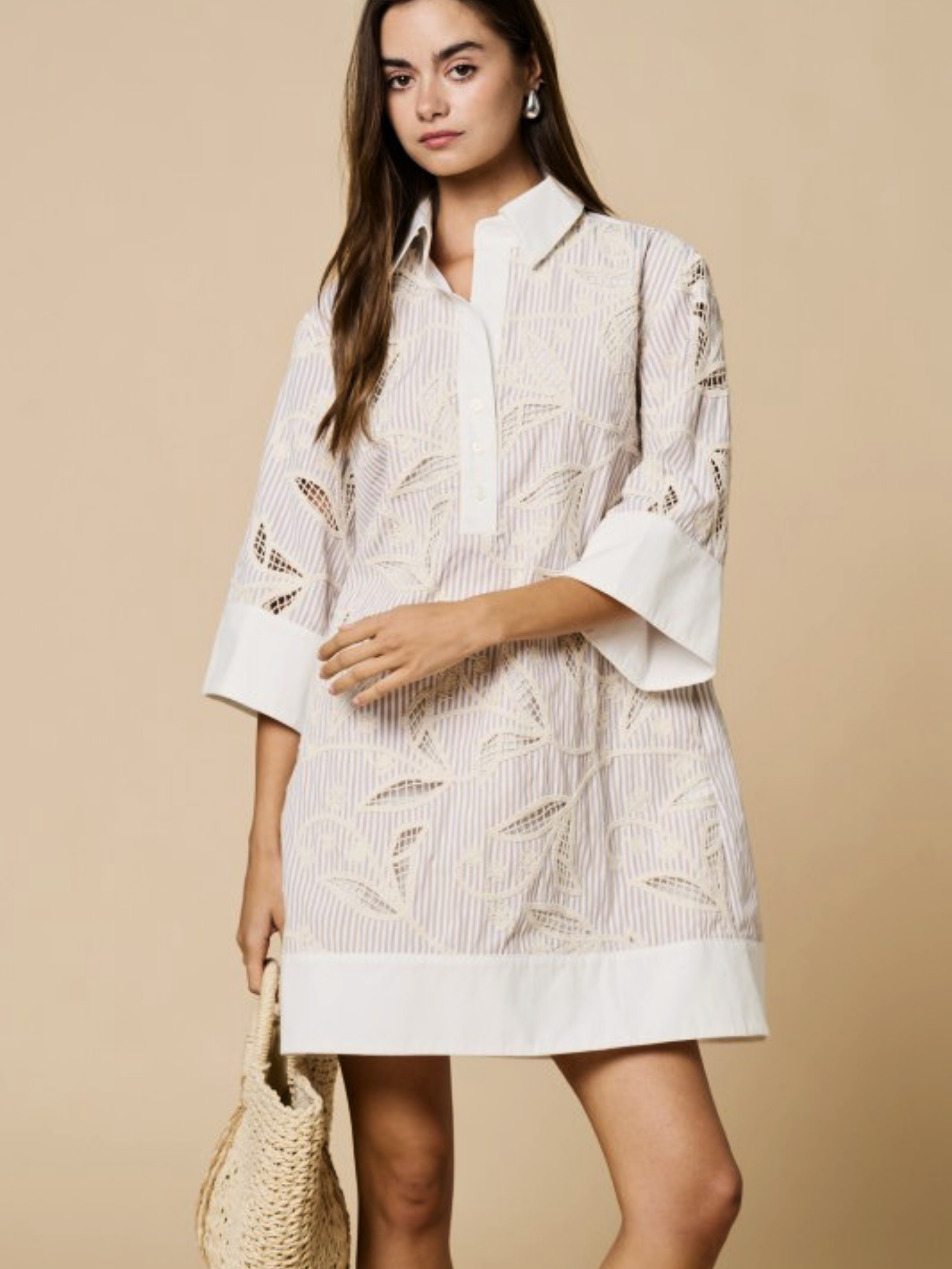 Carol Poplin Shirtdress