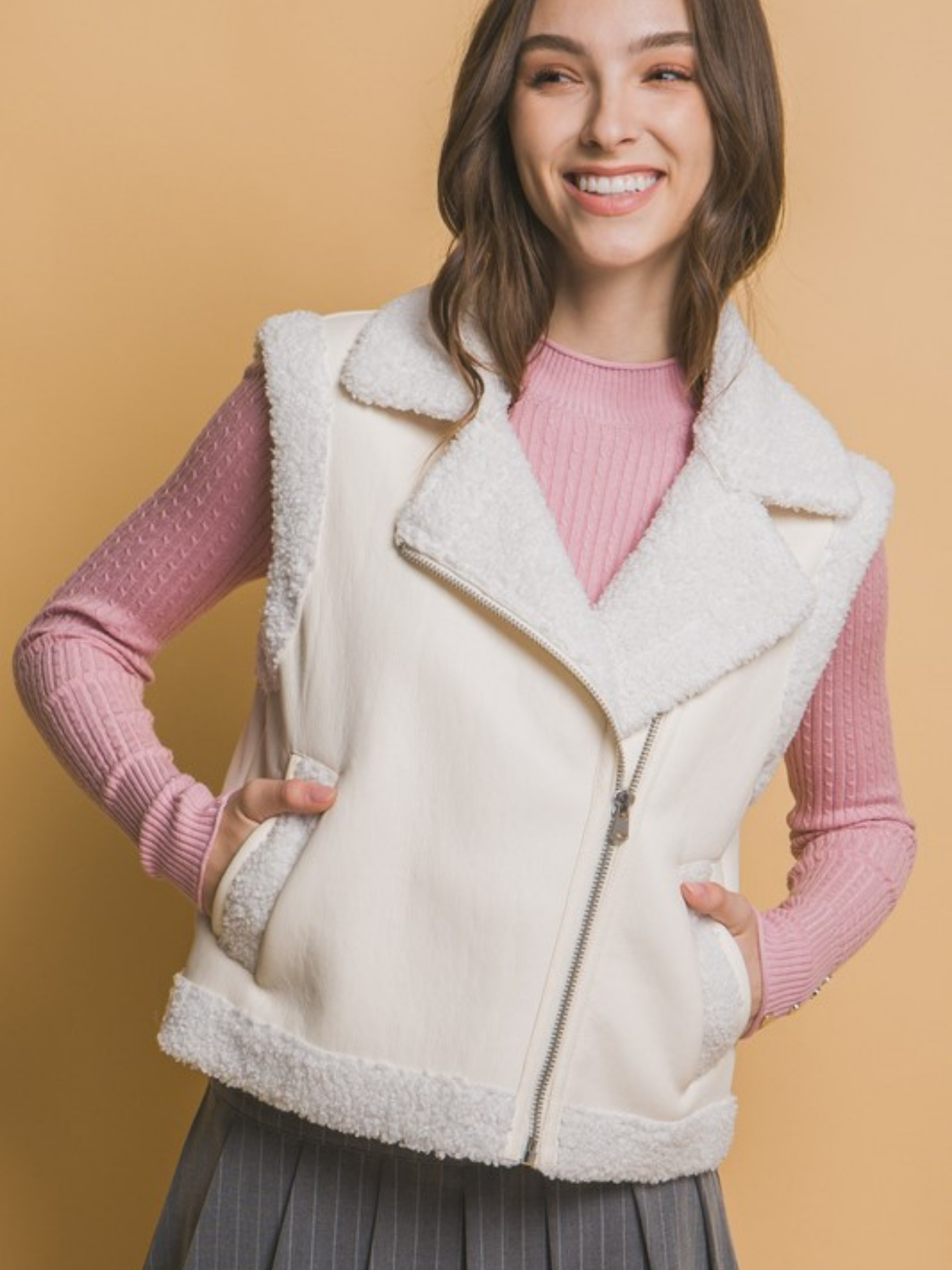 Sherpa Vest - Mimi & Rae