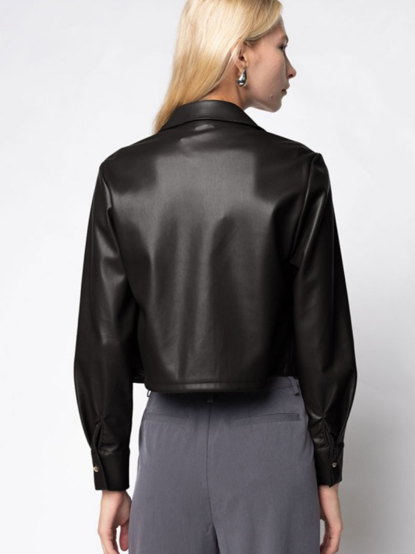 Vegan Leather Jacket