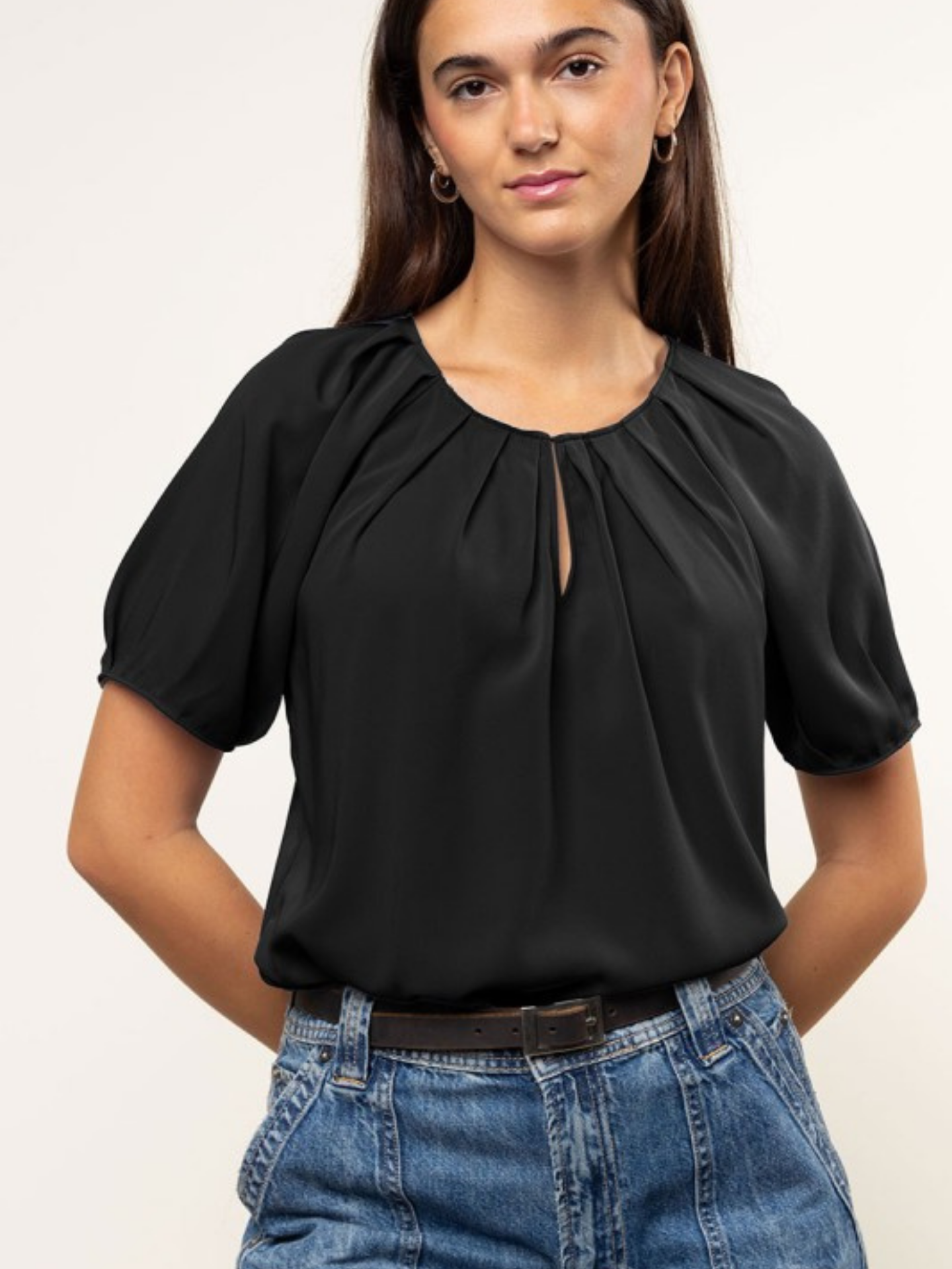 Bubble Raglan Sleeve Top - Mimi & Rae