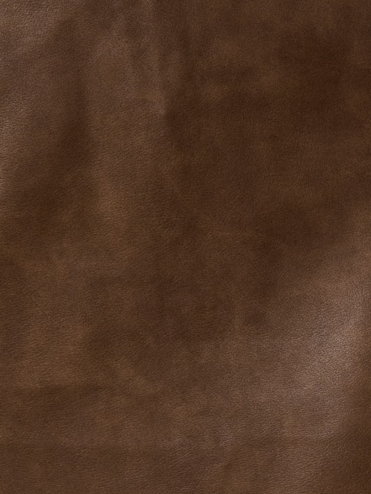 Leather Slit Front Skirt