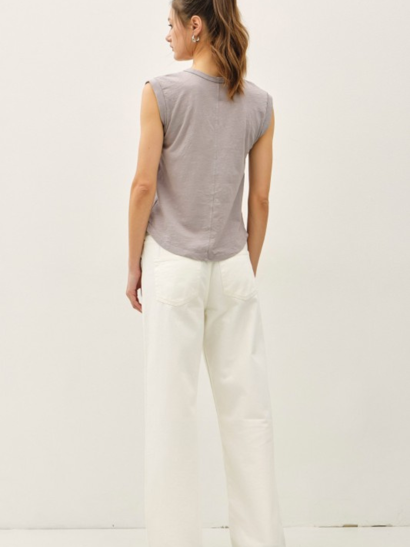 Annie Scoop Neck Tank - Mimi & Rae