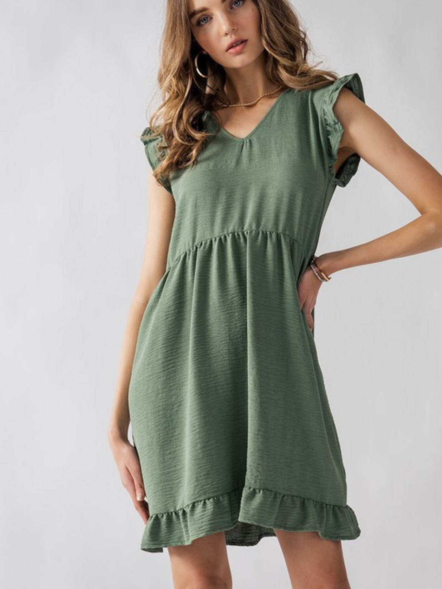 Sunny Days Ruffled Dress - Mimi & Rae