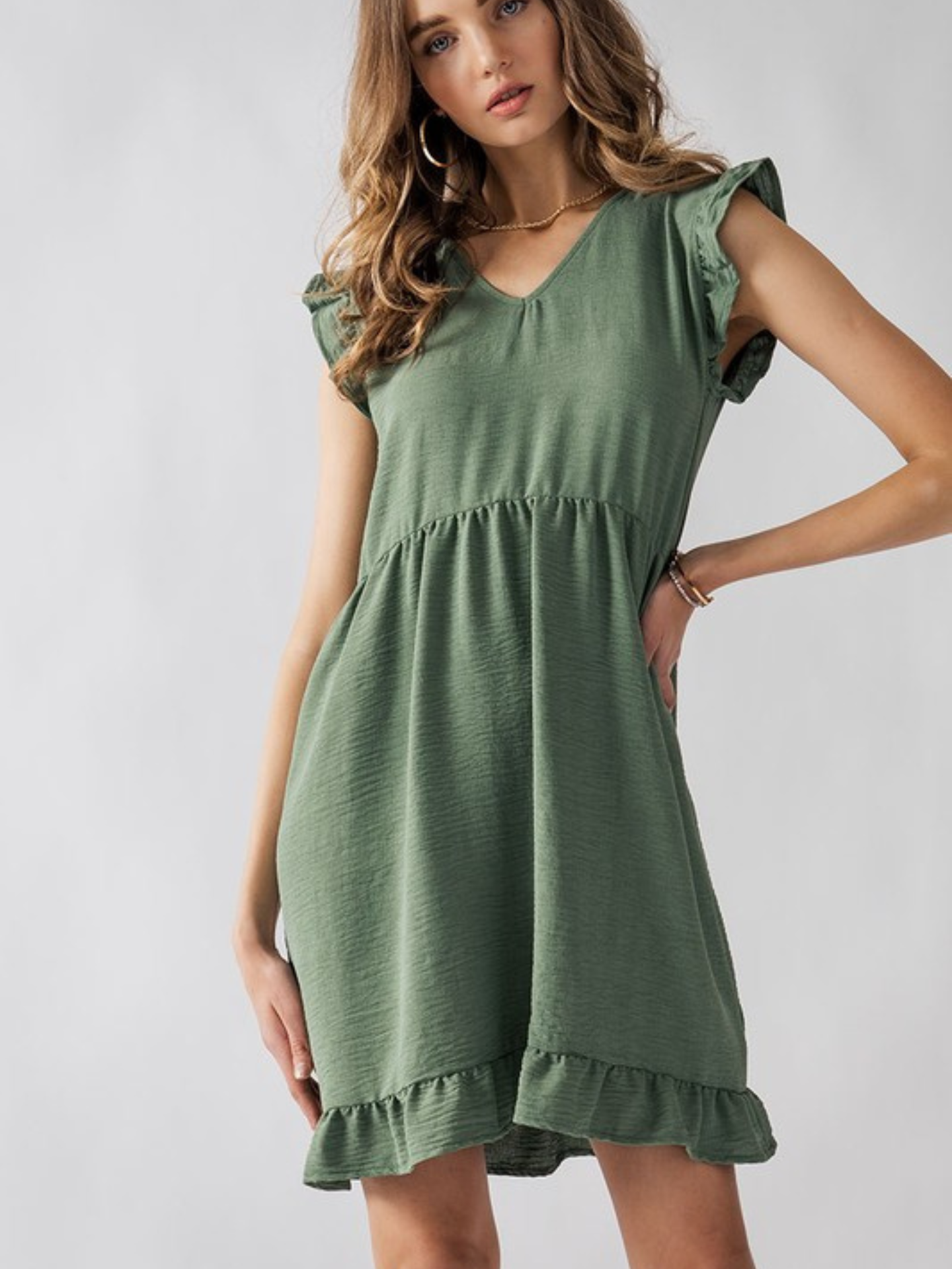 Sunny Days Ruffled Dress