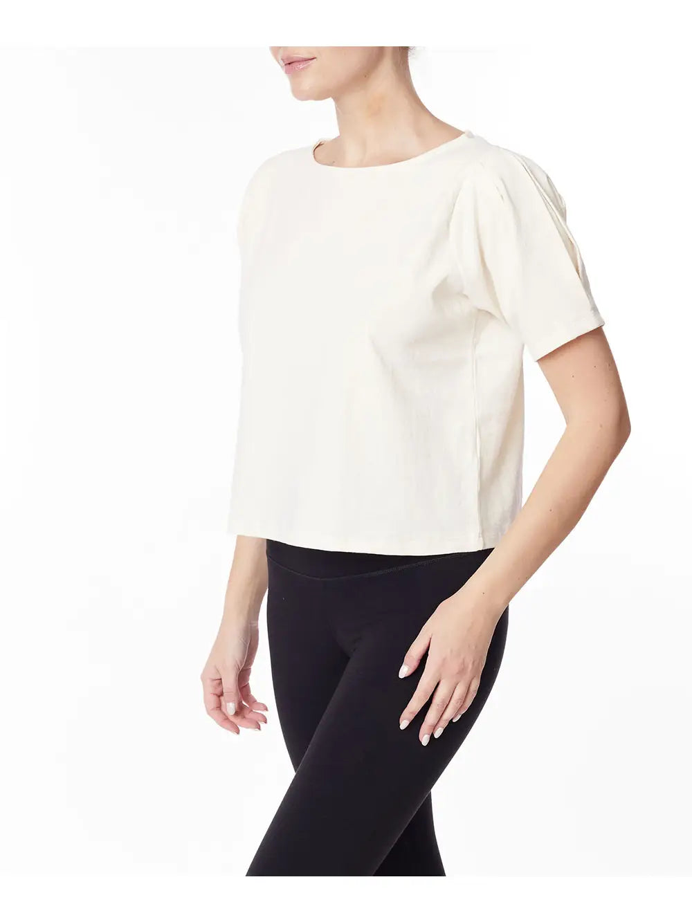 Heavy Cotton Puff Sleeve Top - Mimi & Rae