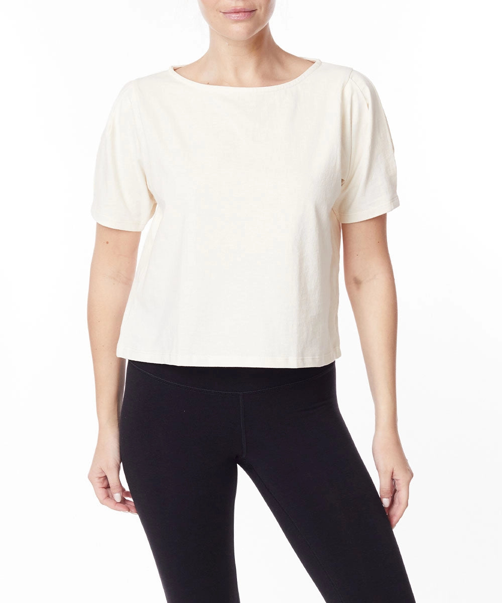 Heavy Cotton Puff Sleeve Top - Mimi & Rae