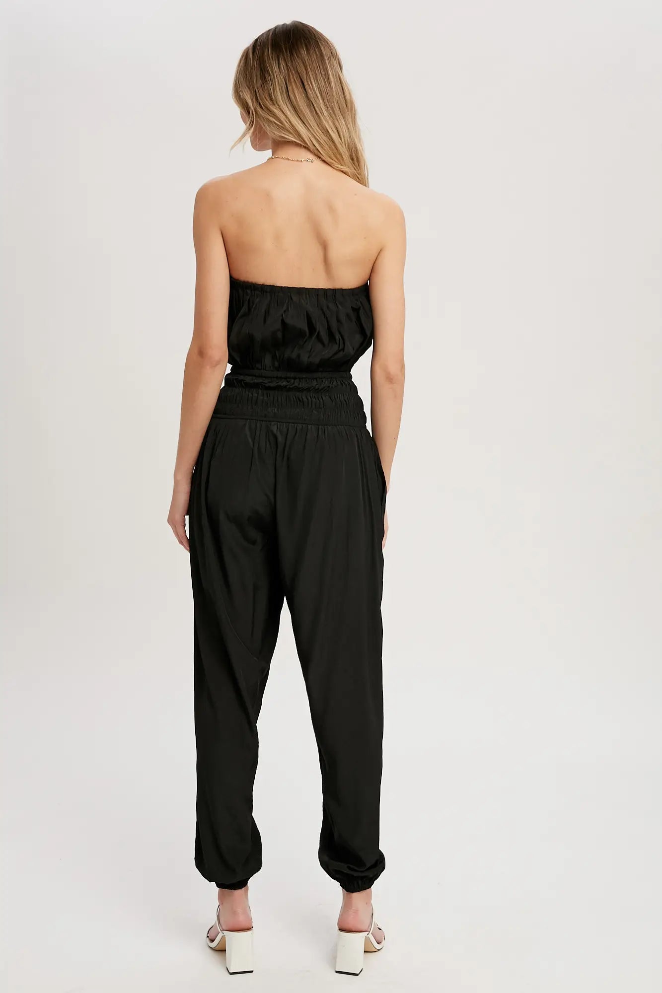 Pleated Tube Jumpsuit - Mimi & Rae
