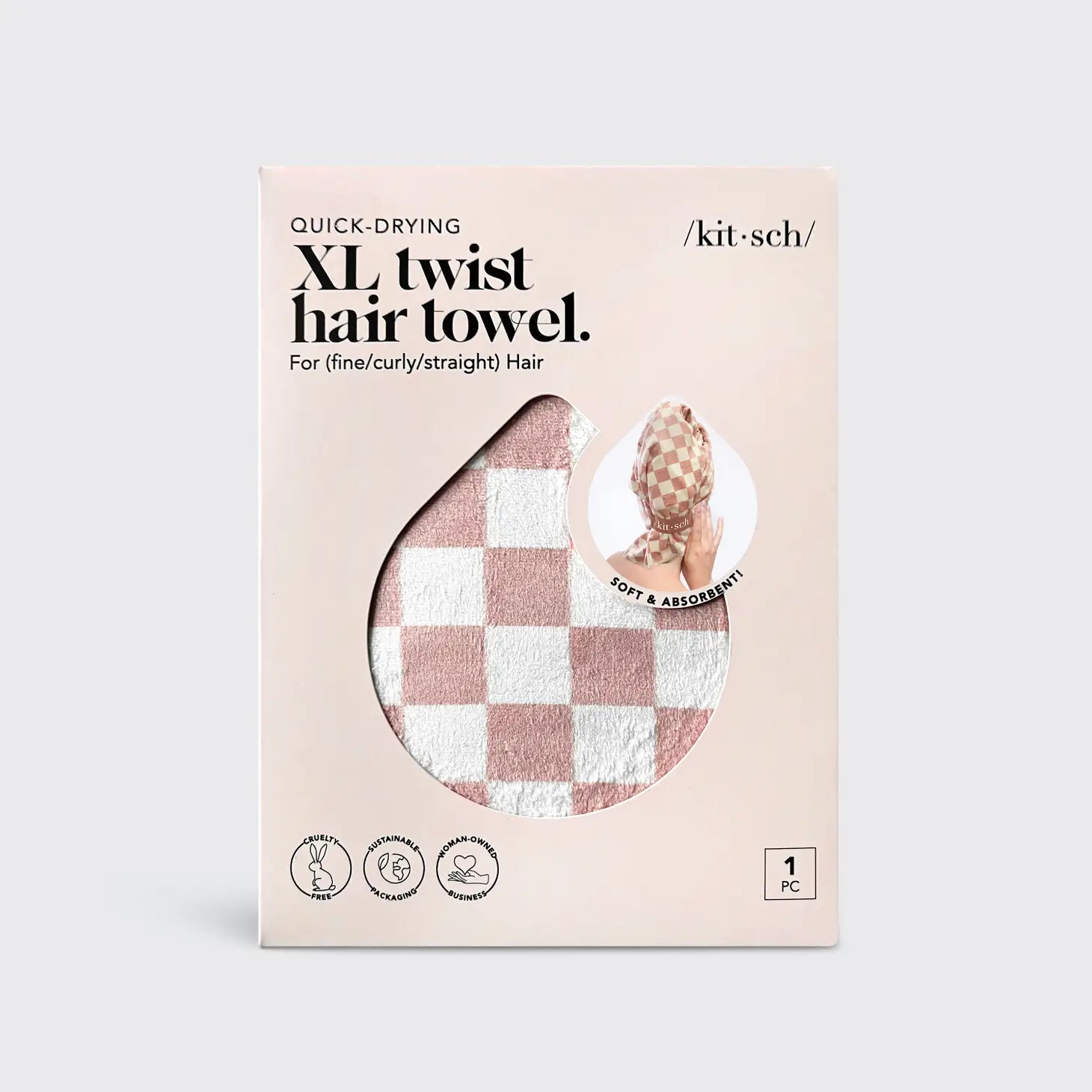 Extra Large Quick-Dry Hair Towel Wrap - Mimi & Rae