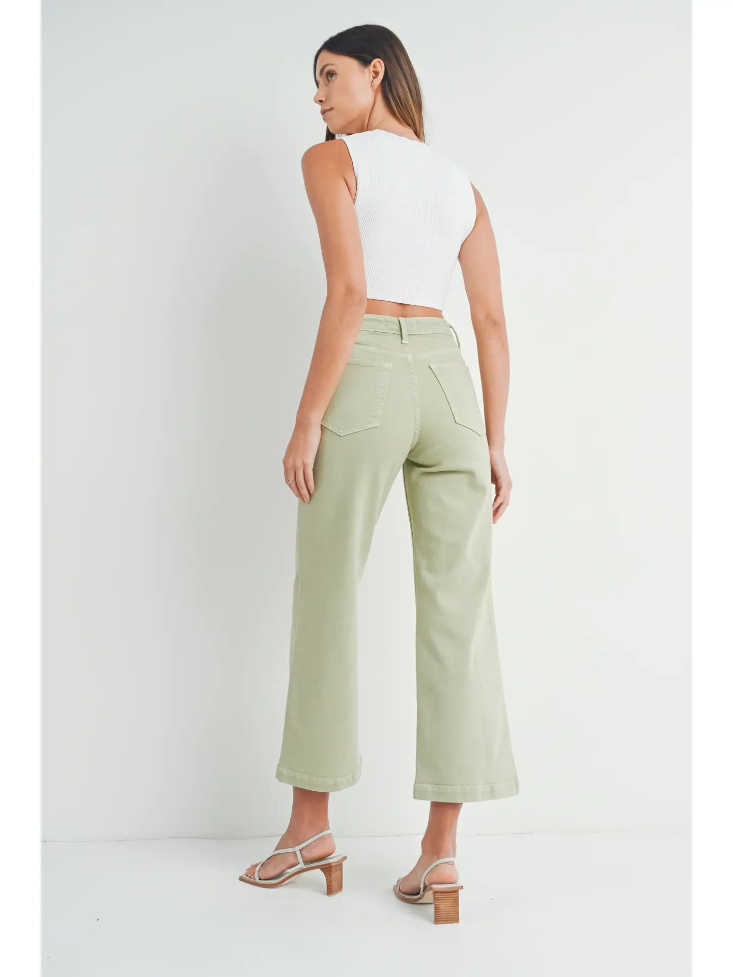 Sage Patch Pocket Pant - Mimi & Rae