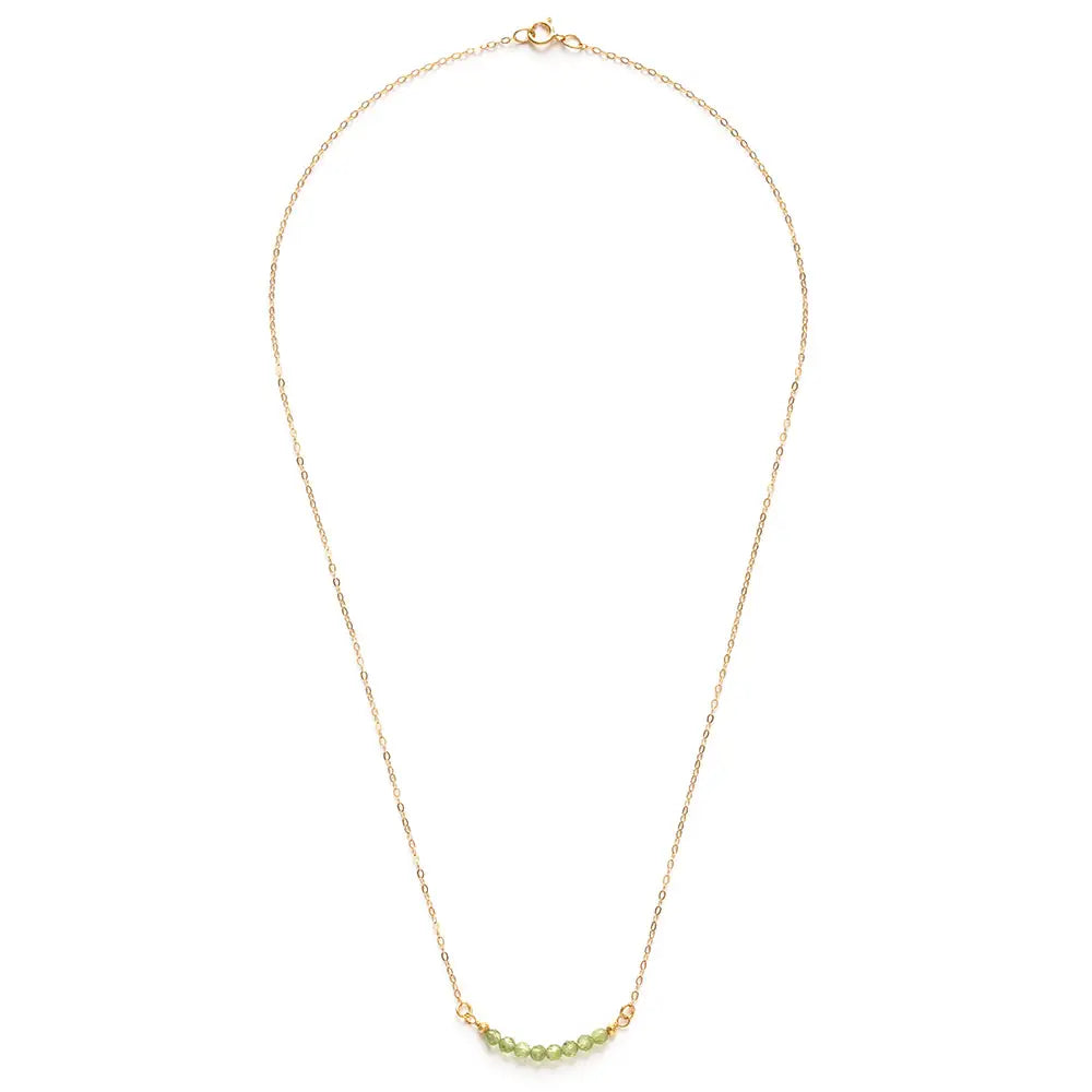 Gemstone Pebble Necklace