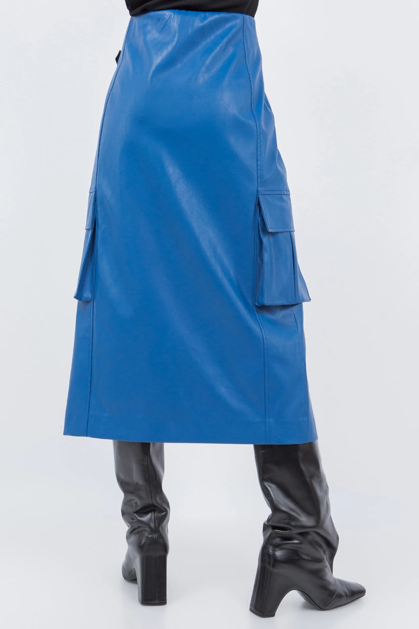 Side Button Closure Skirt - Mimi & Rae