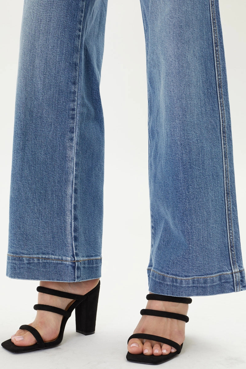 High Rise Wide Leg
