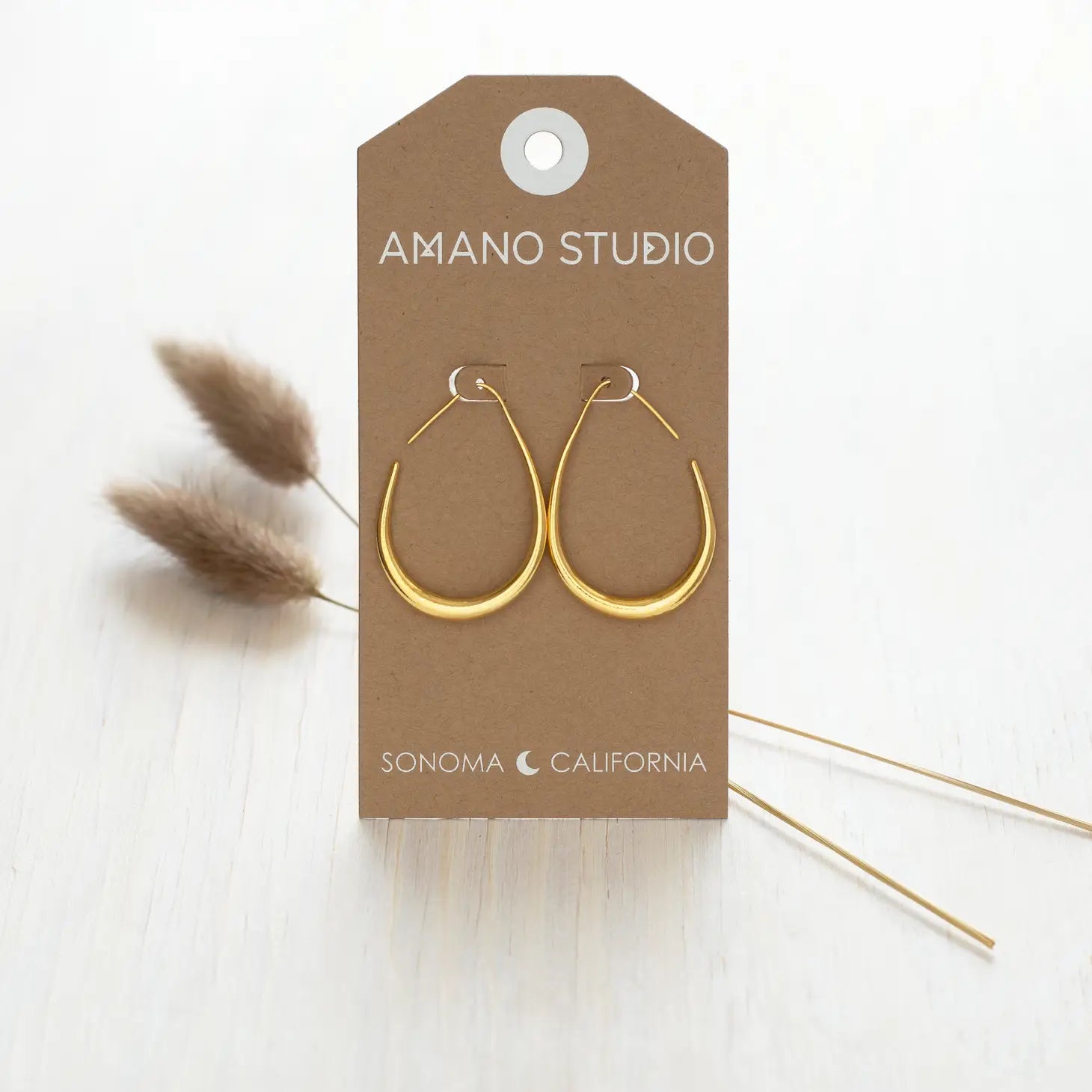 Teardrop Hoops - Mimi & Rae