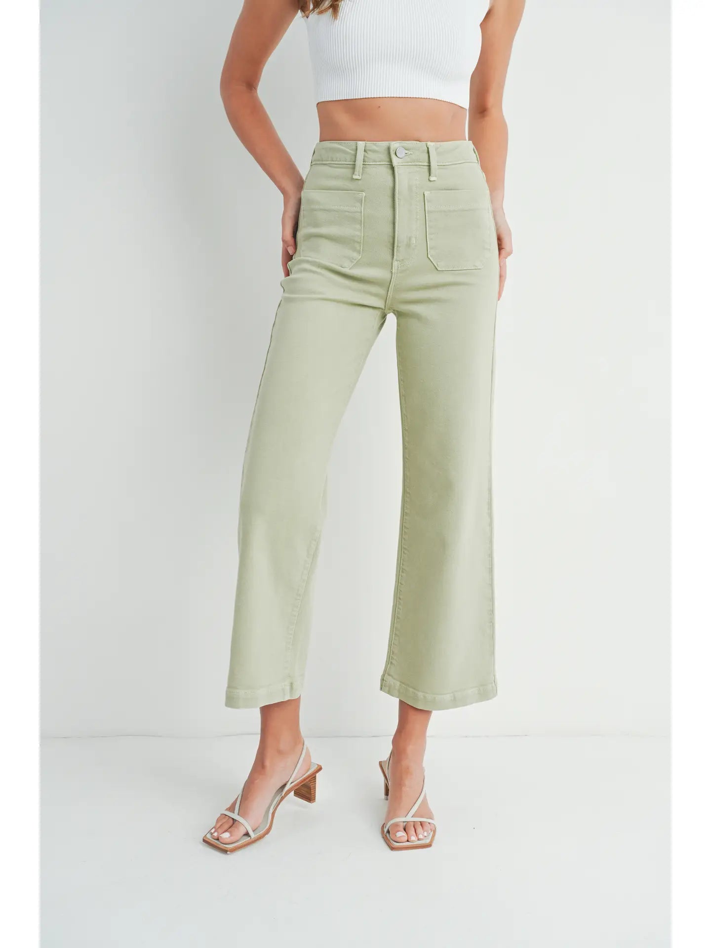 Sage Patch Pocket Pant