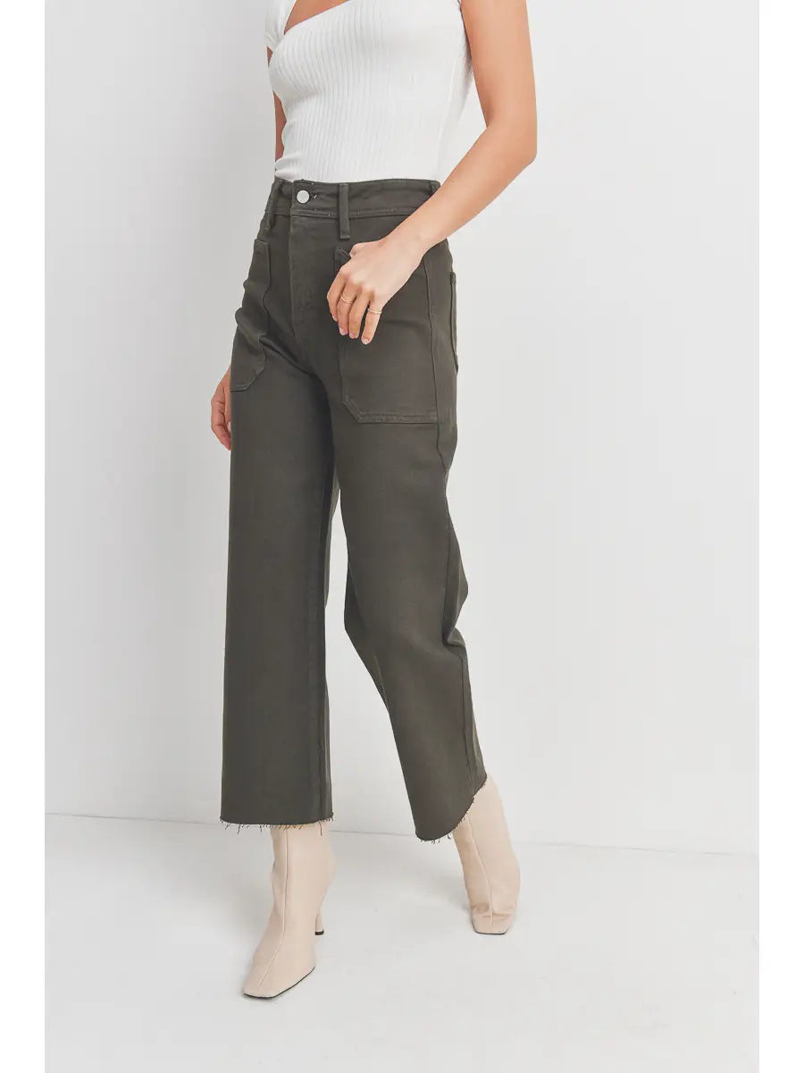Nautical Wide Leg Jean - Mimi & Rae