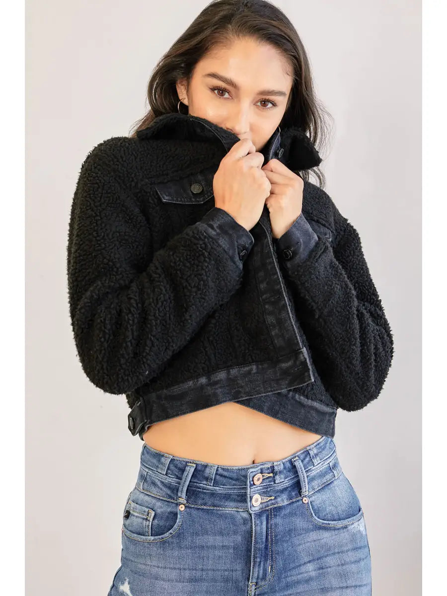 Sherpa Denim Jacket