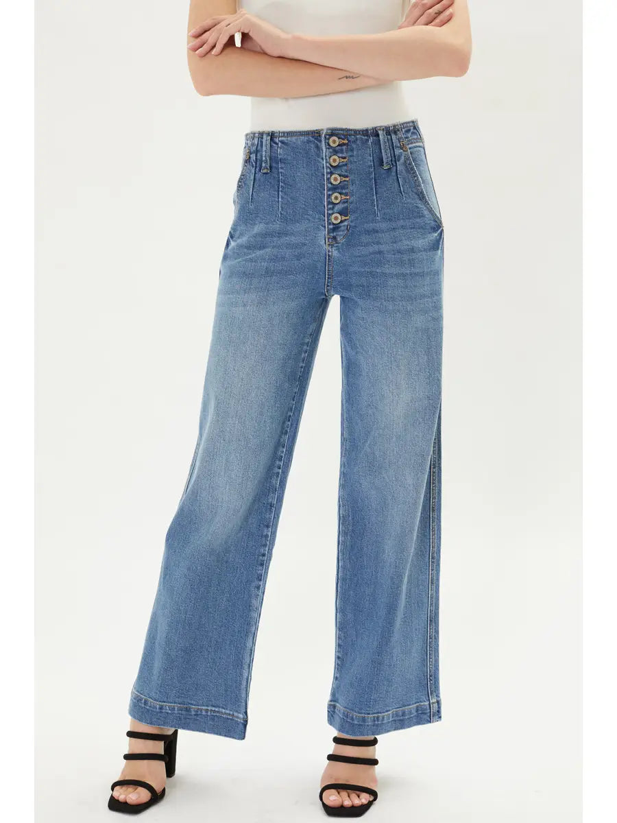 High Rise Wide Leg