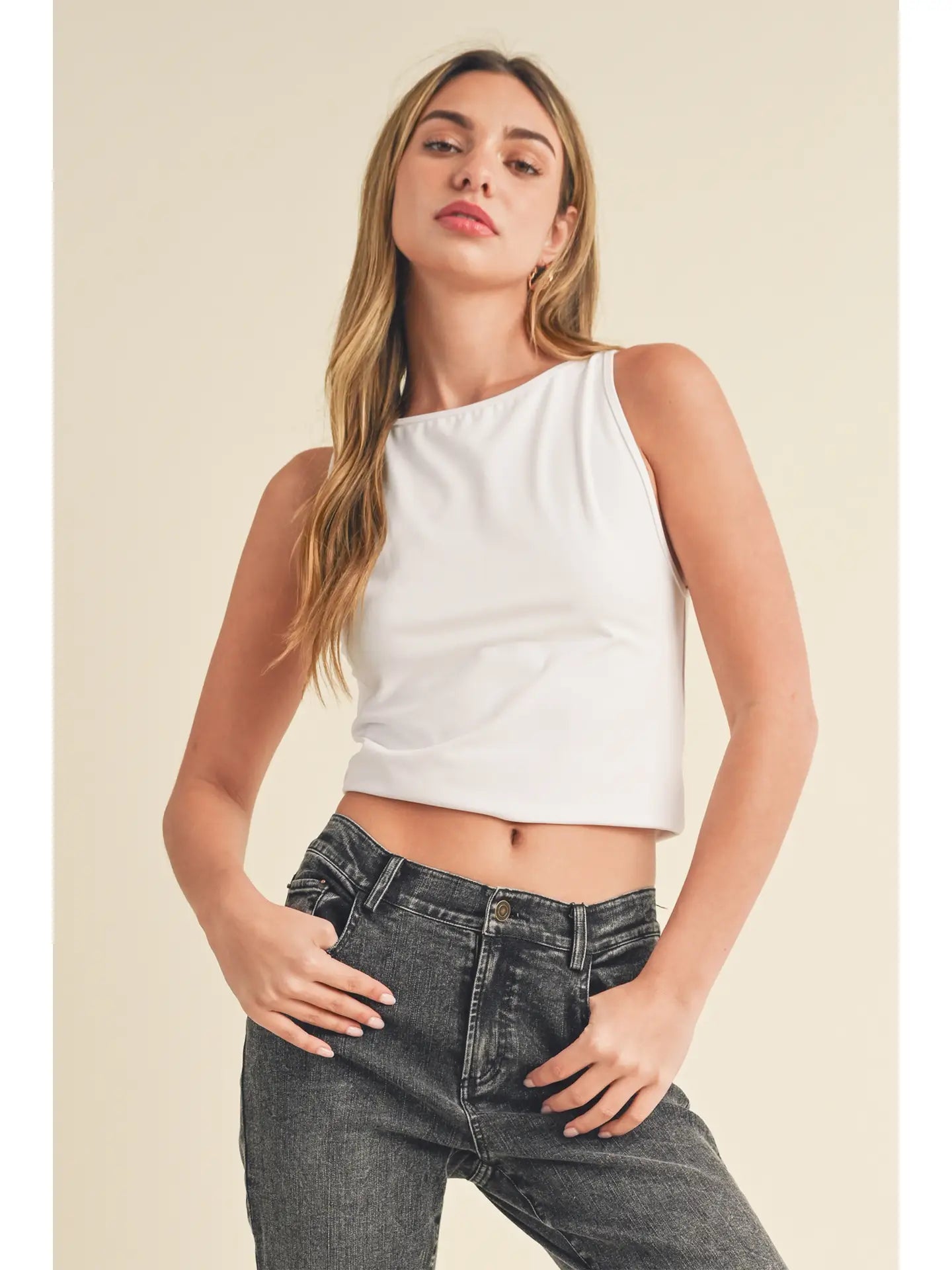 Rodi High Neck Tank - Mimi & Rae